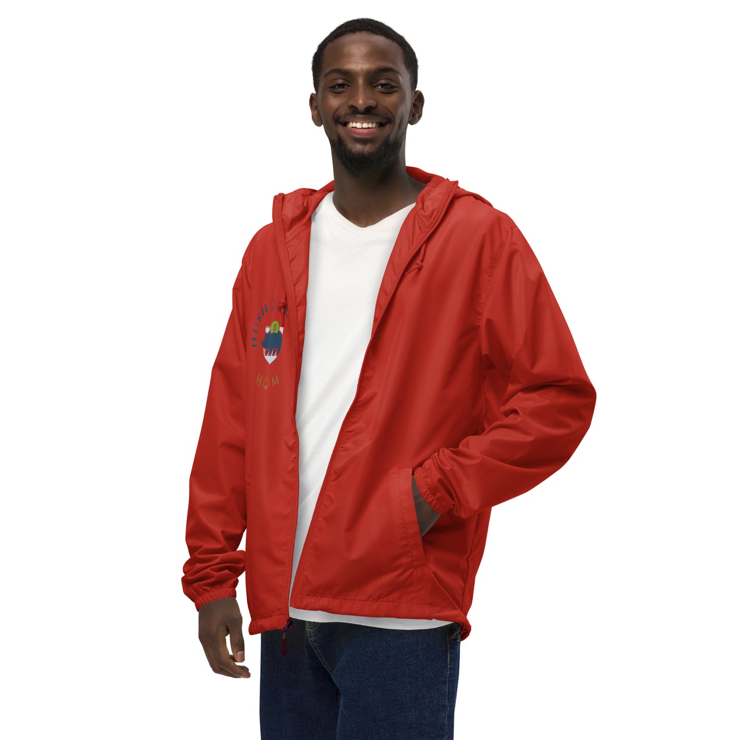 HU$H MONEY Unisex lightweight zip up windbreaker