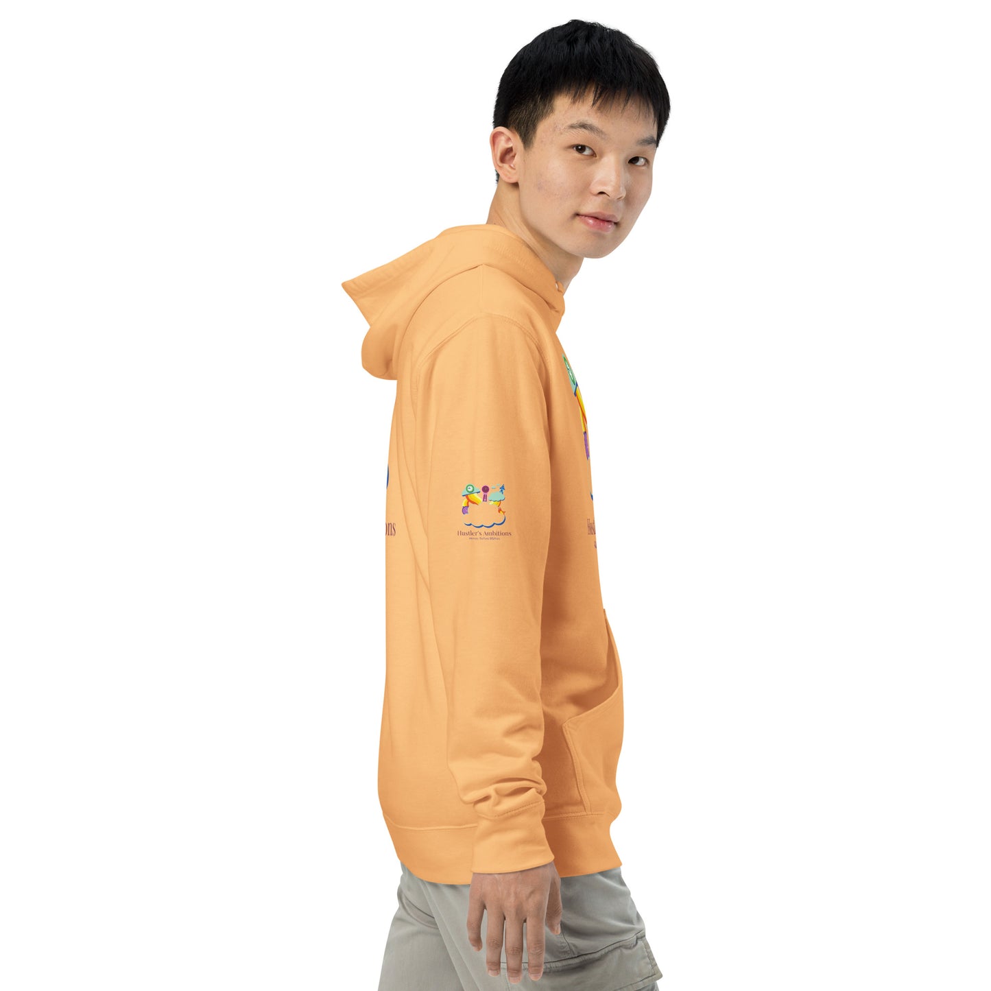 Hustler's  Ambitions Unisex midweight hoodie