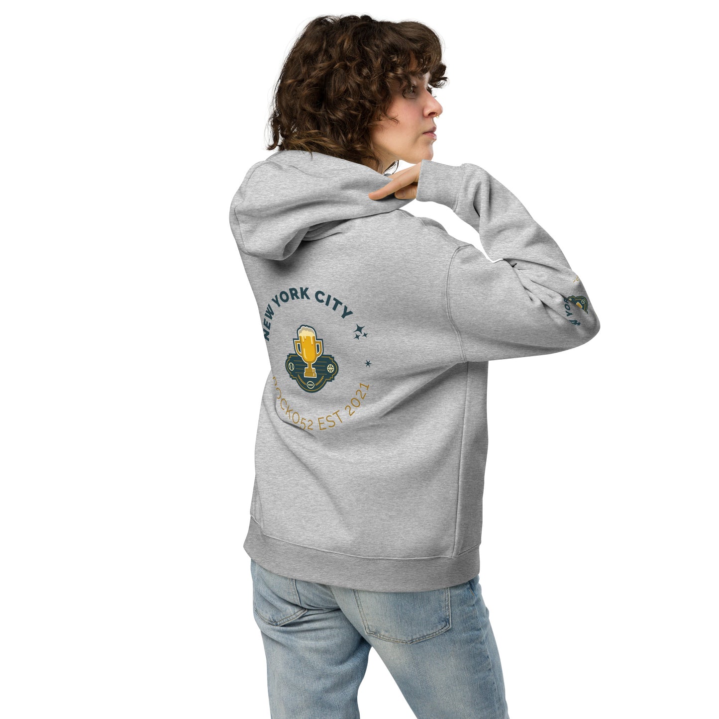 Rocko52 Designer Unisex oversized hoodie