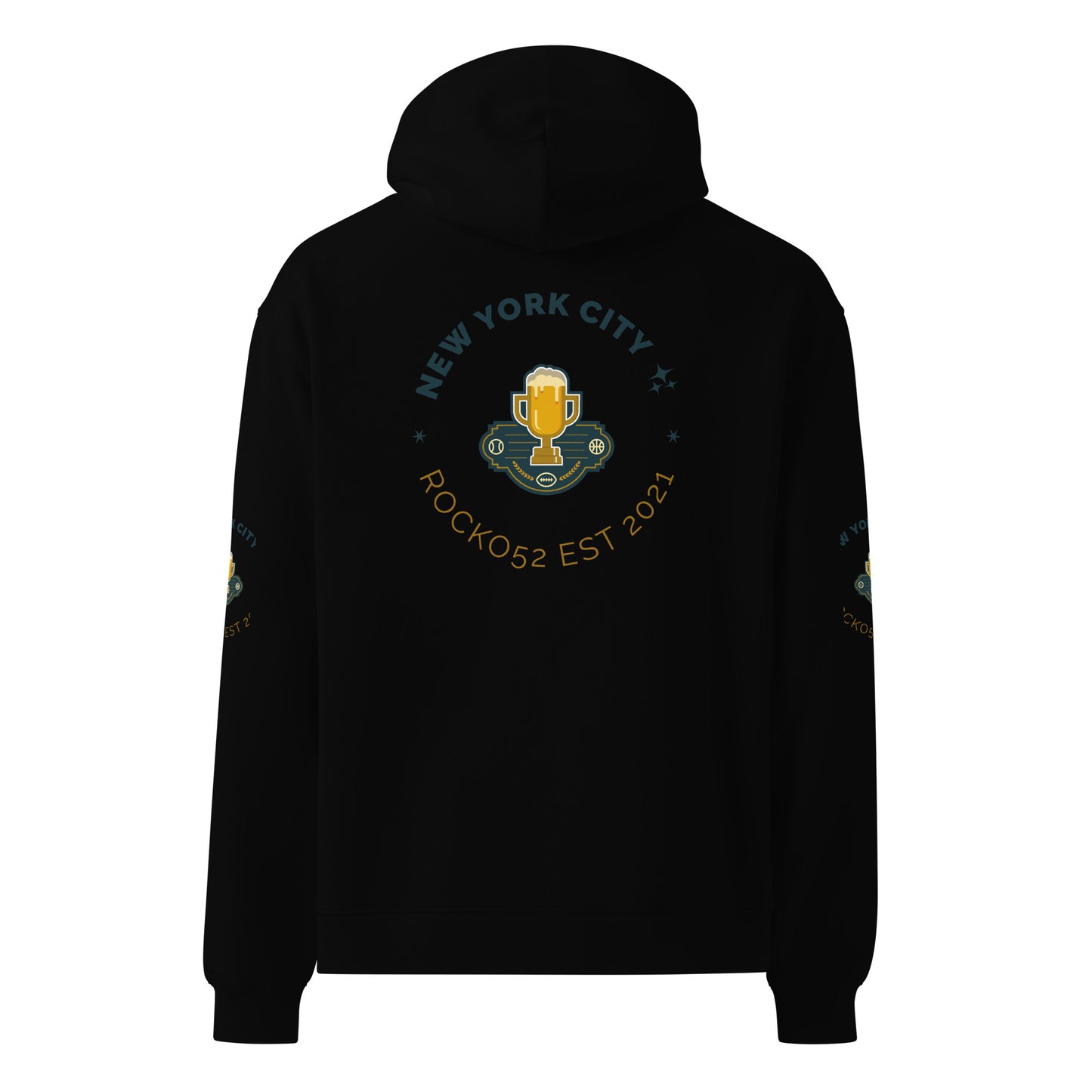 Rocko52 Designer Unisex oversized hoodie