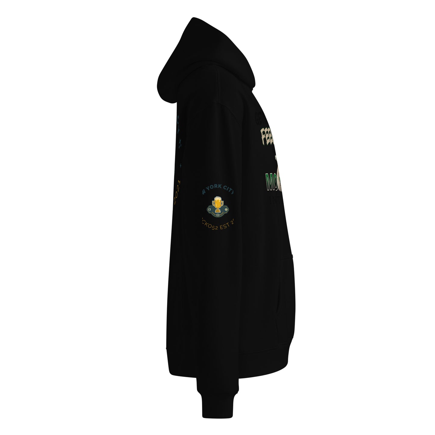 Rocko52 Designer Unisex oversized hoodie