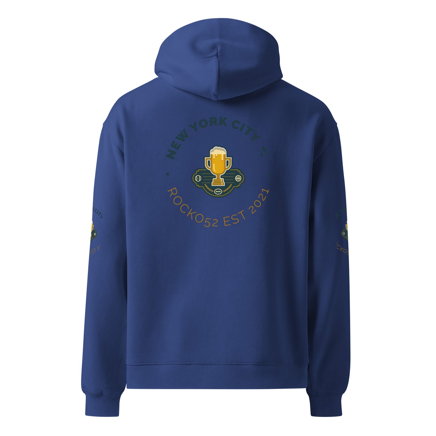 Rocko52 Designer Unisex oversized hoodie