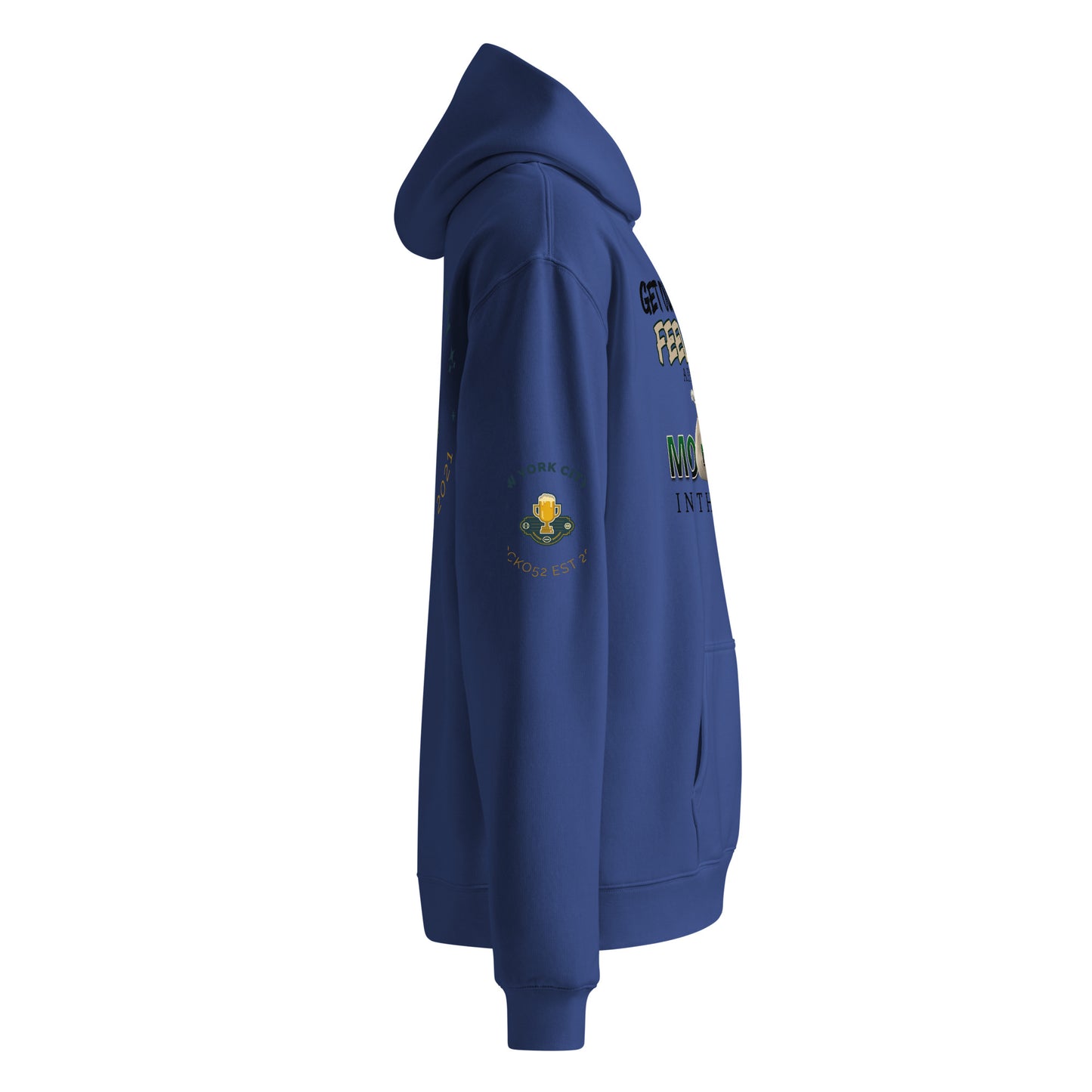 Rocko52 Designer Unisex oversized hoodie