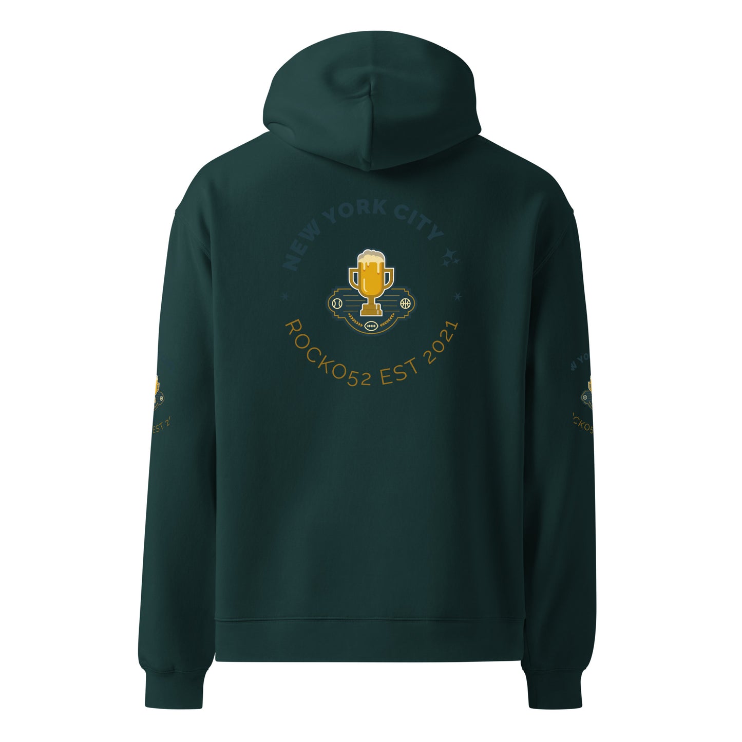 Rocko52 Designer Unisex oversized hoodie