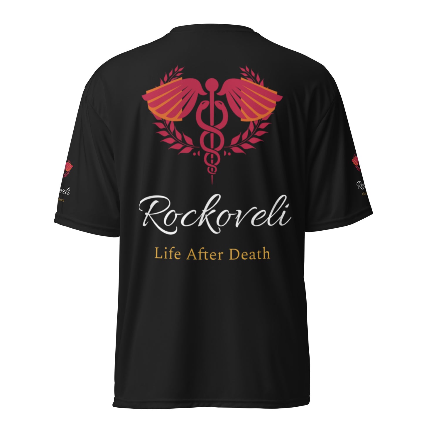 Rockoveli Unisex performance crew neck t-shirt