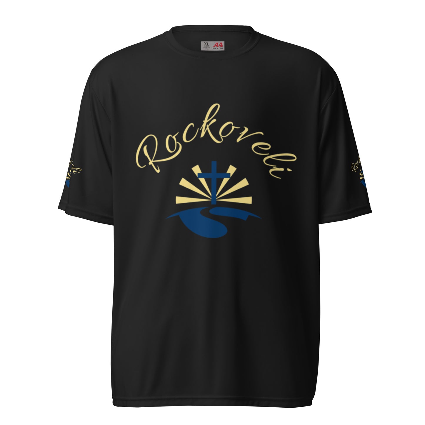 Rockoveli Unisex performance crew neck t-shirt