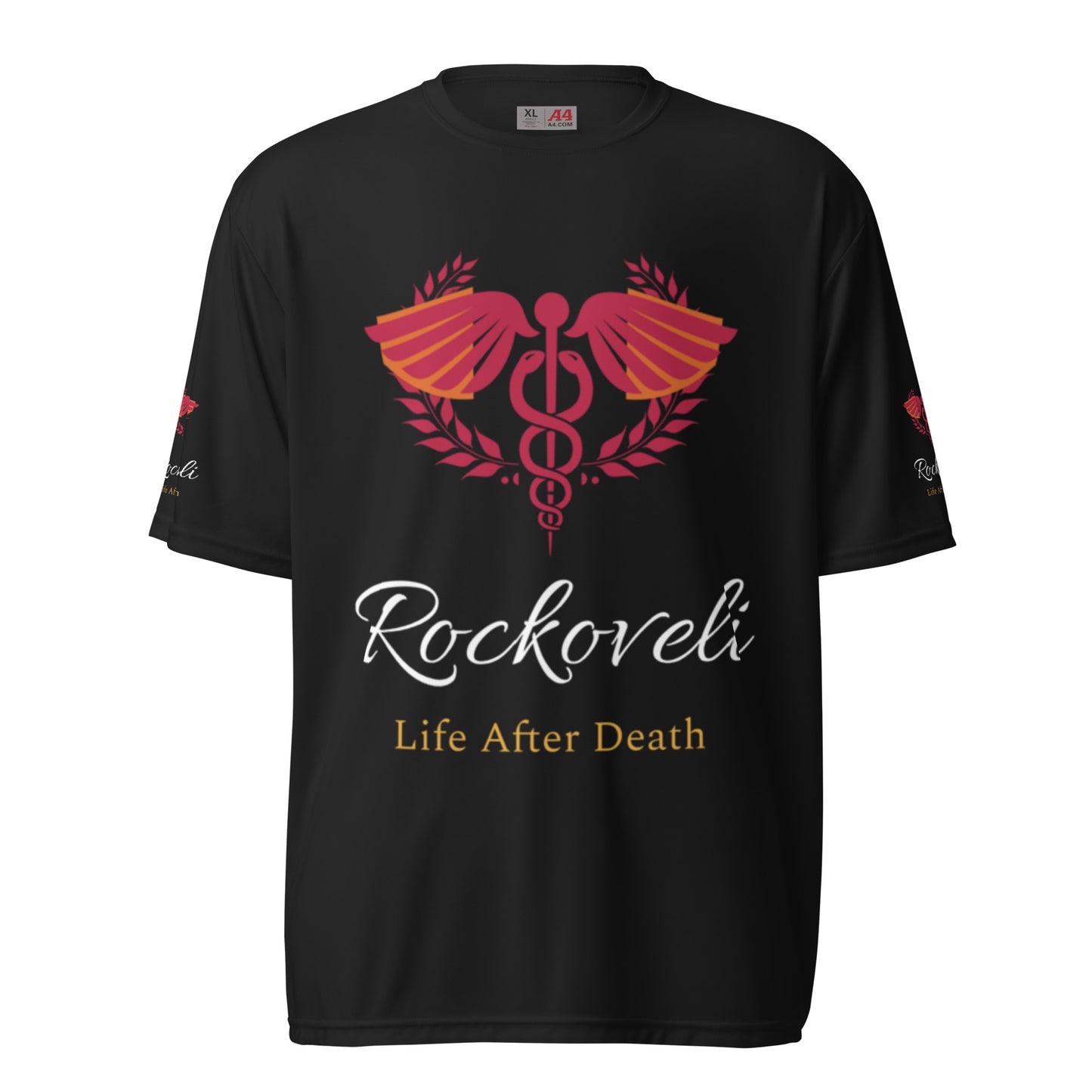 Rockoveli Unisex performance crew neck t-shirt