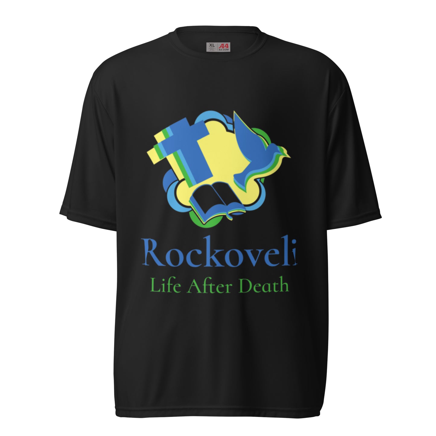 Rockoveli Men performance crew neck t-shirt