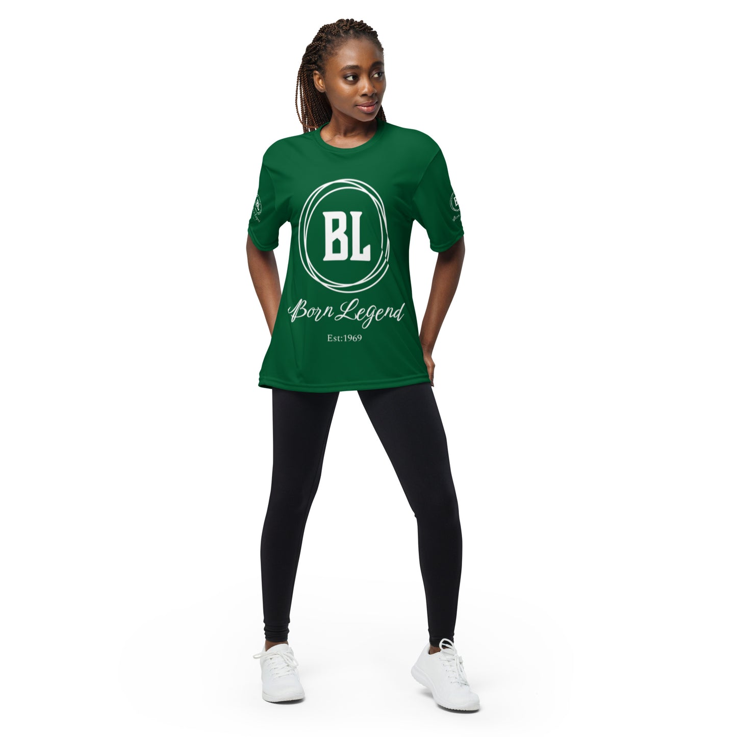 Born Legend Unisex performance crew neck t-shirt