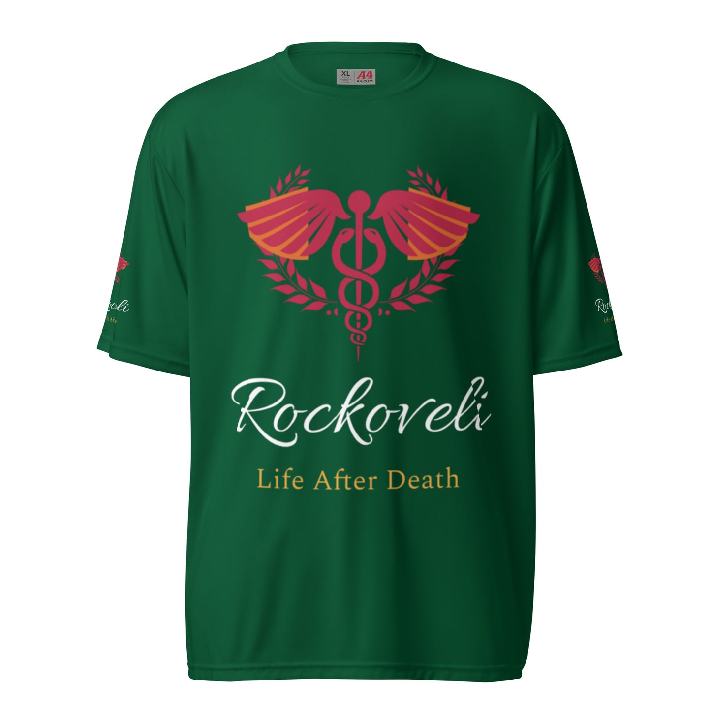 Rockoveli Unisex performance crew neck t-shirt