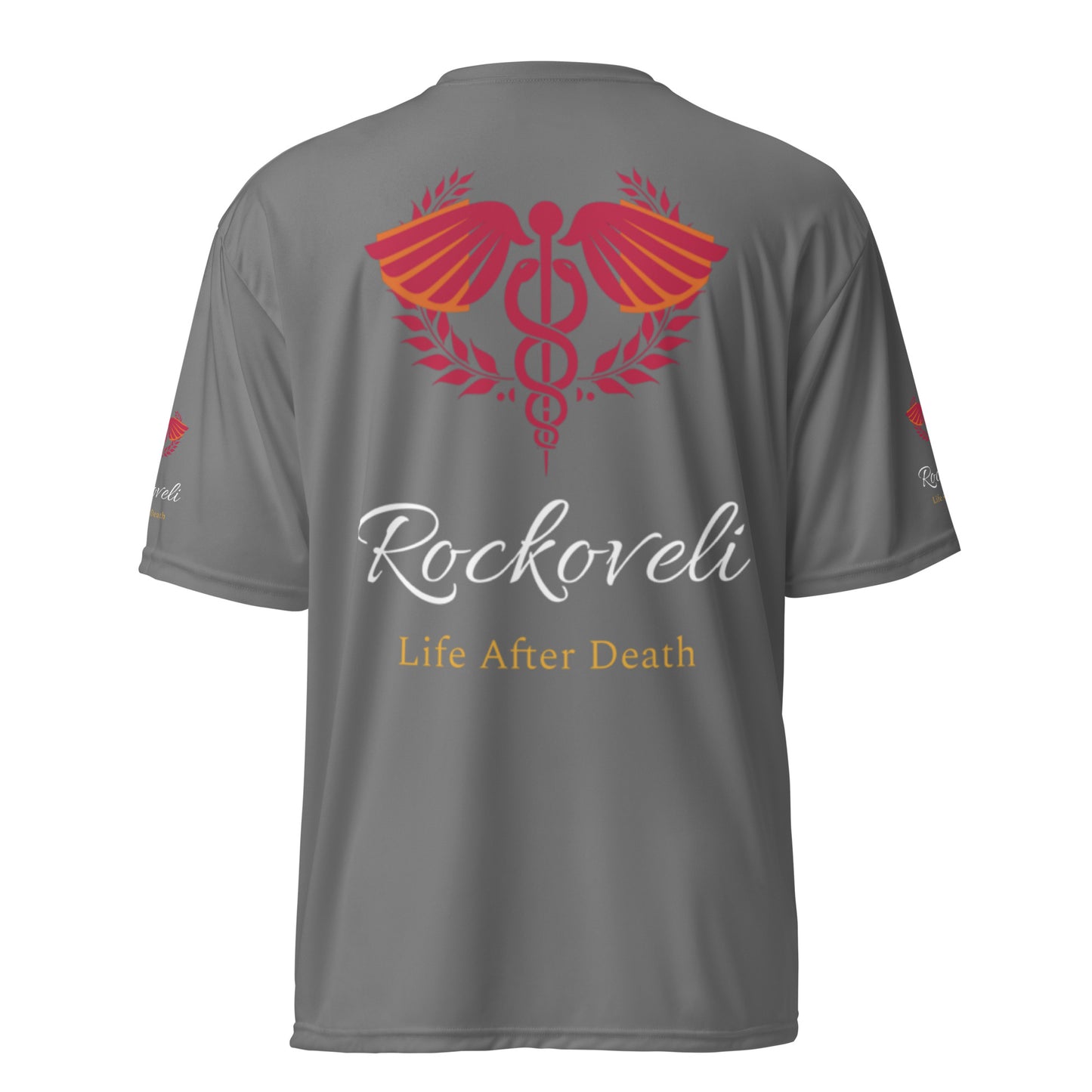 Rockoveli Unisex performance crew neck t-shirt