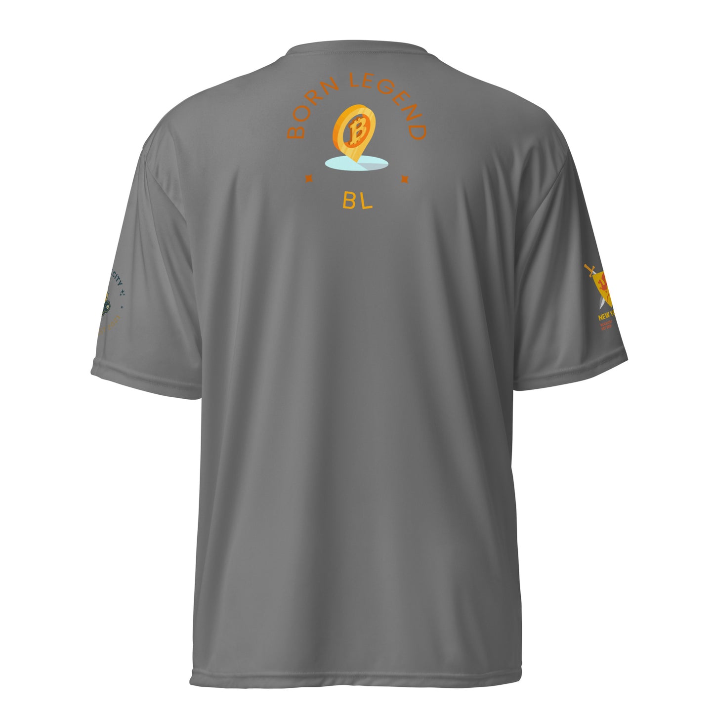 Born Legend Men performance crew neck t-shirt