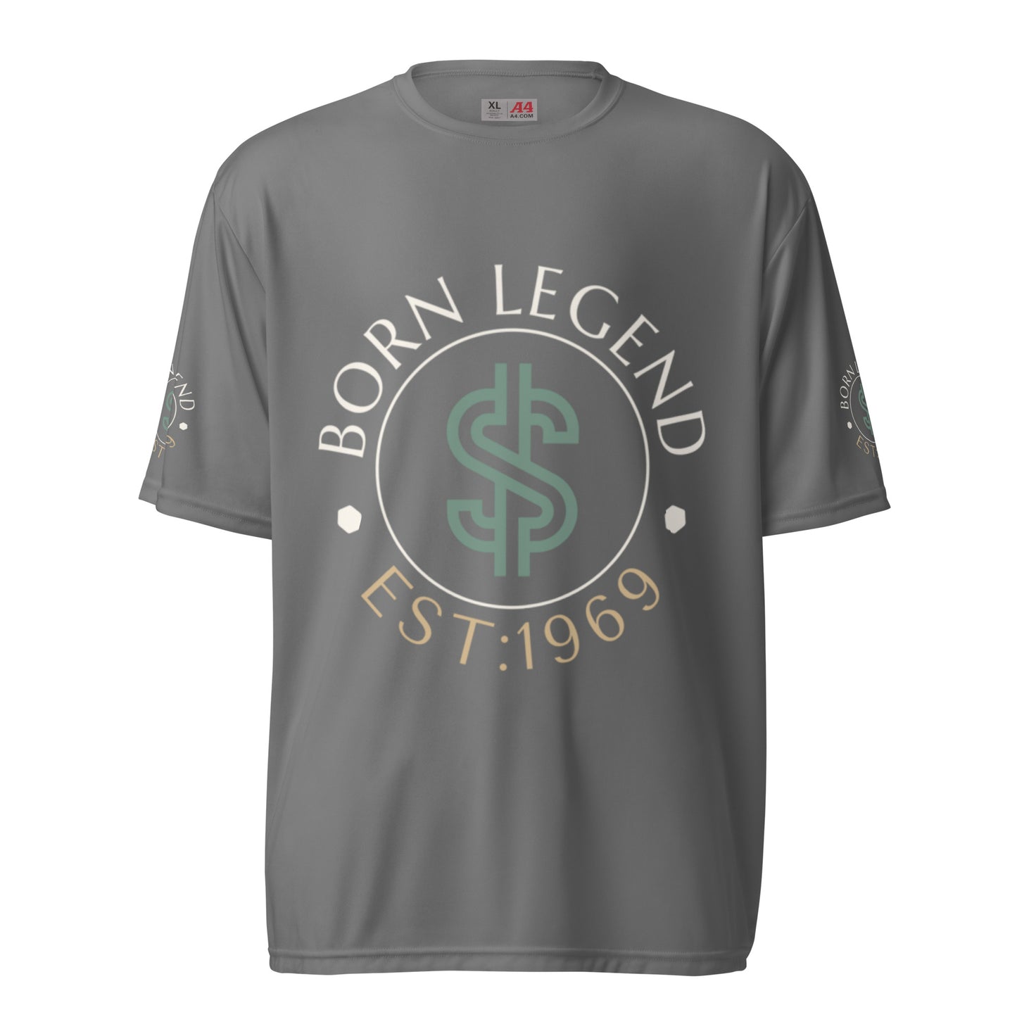 Born Legend Unisex performance crew neck t-shirt