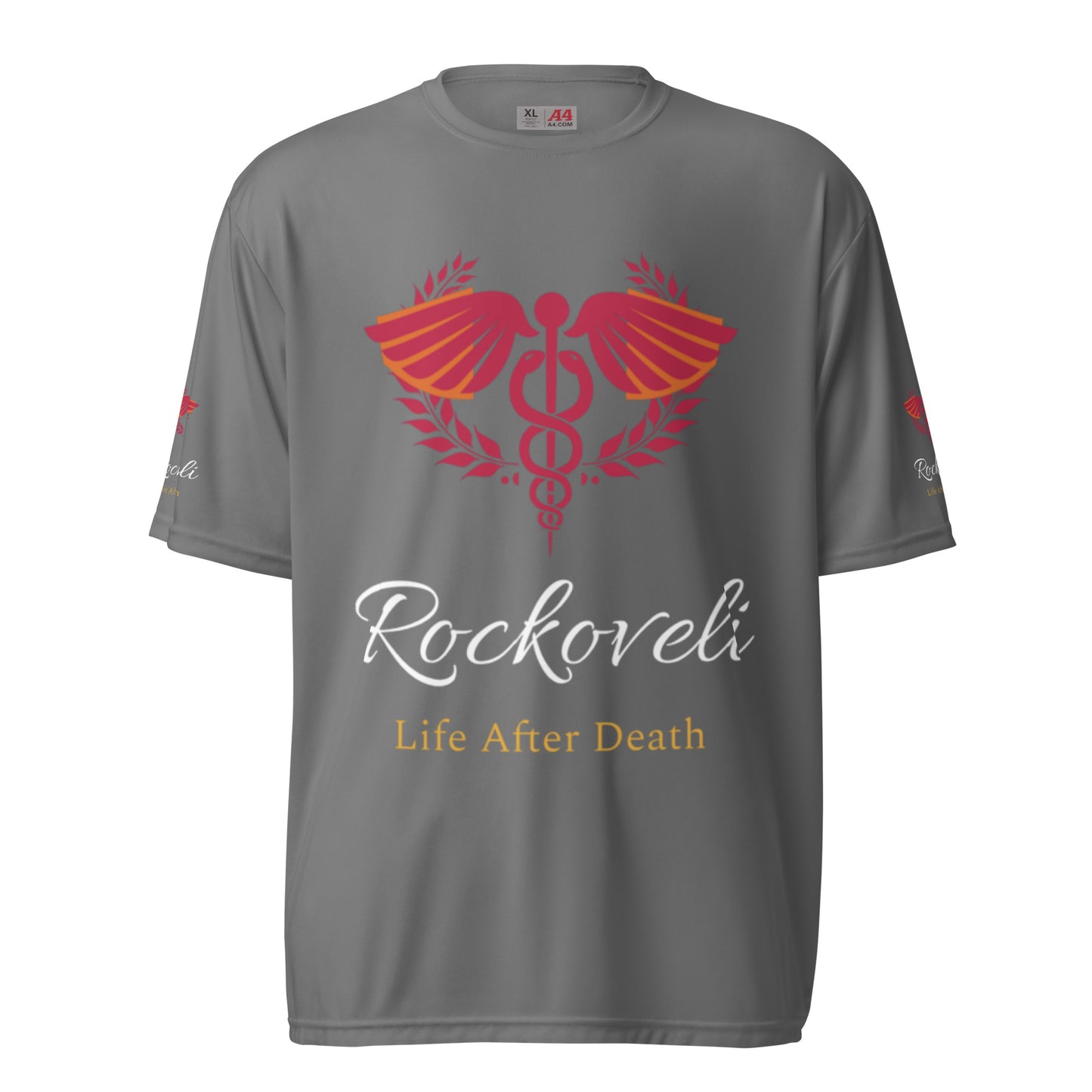 Rockoveli Unisex performance crew neck t-shirt