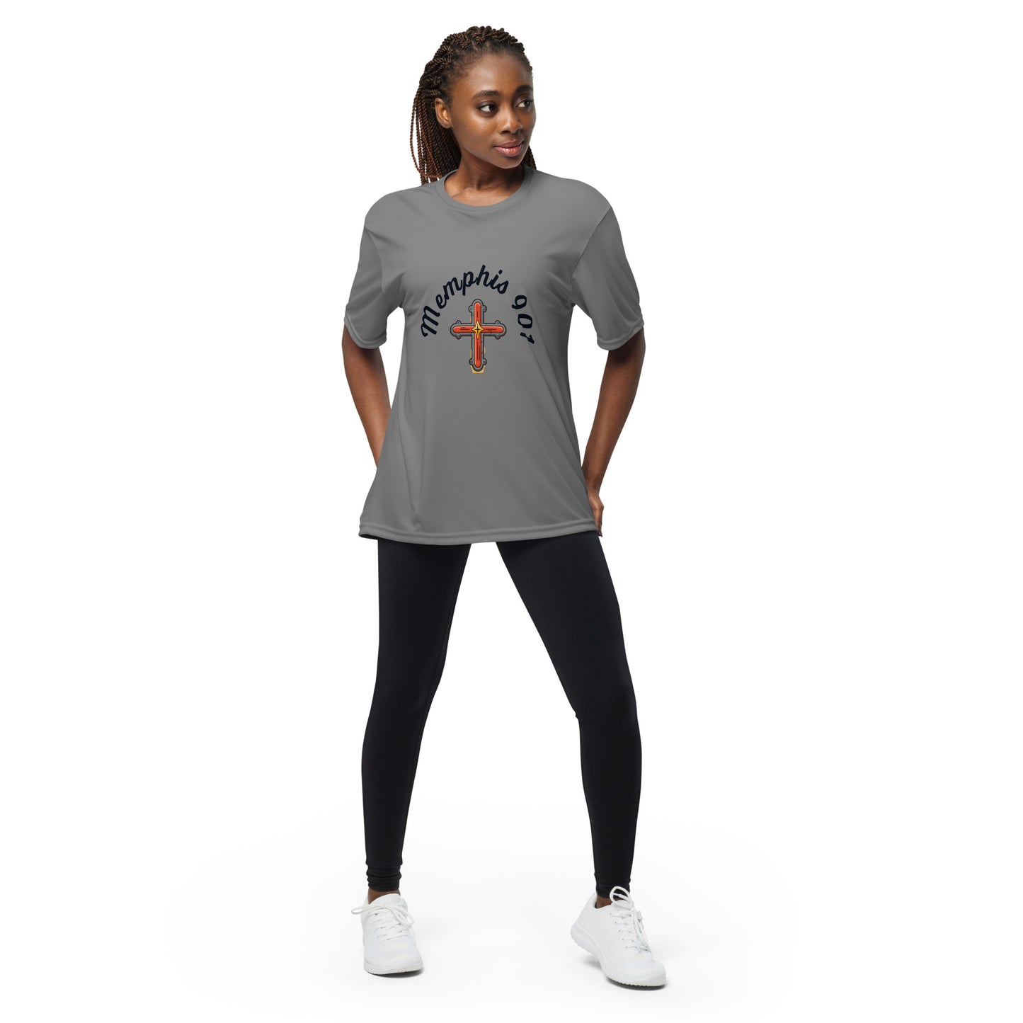 Memphis 901 Unisex performance crew neck t-shirt