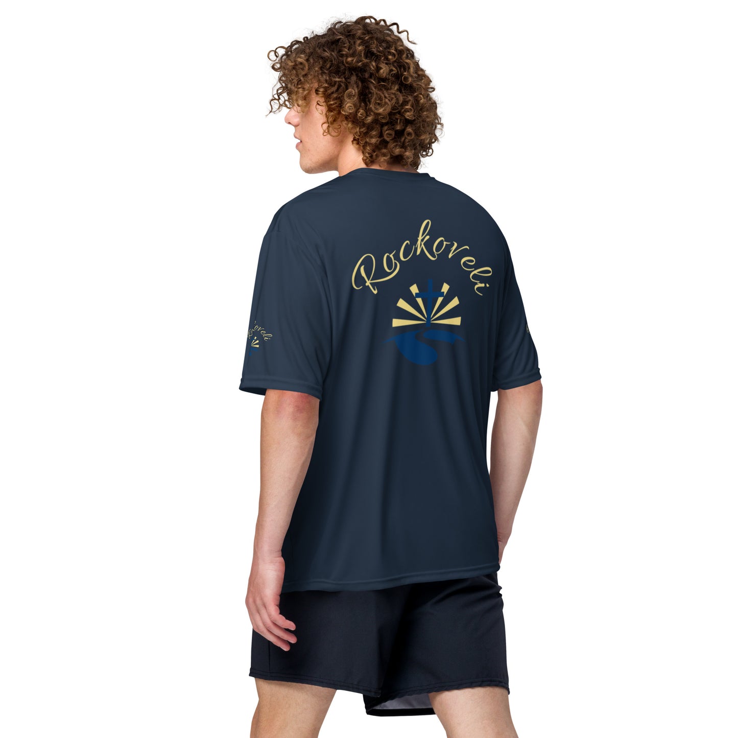 Rockoveli Unisex performance crew neck t-shirt