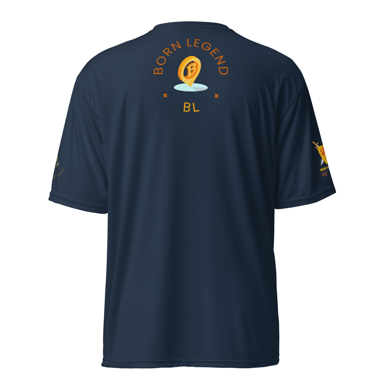 Born Legend Men performance crew neck t-shirt