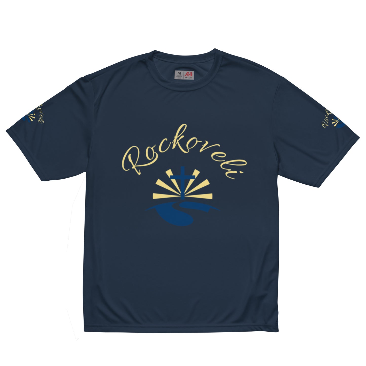 Rockoveli Unisex performance crew neck t-shirt