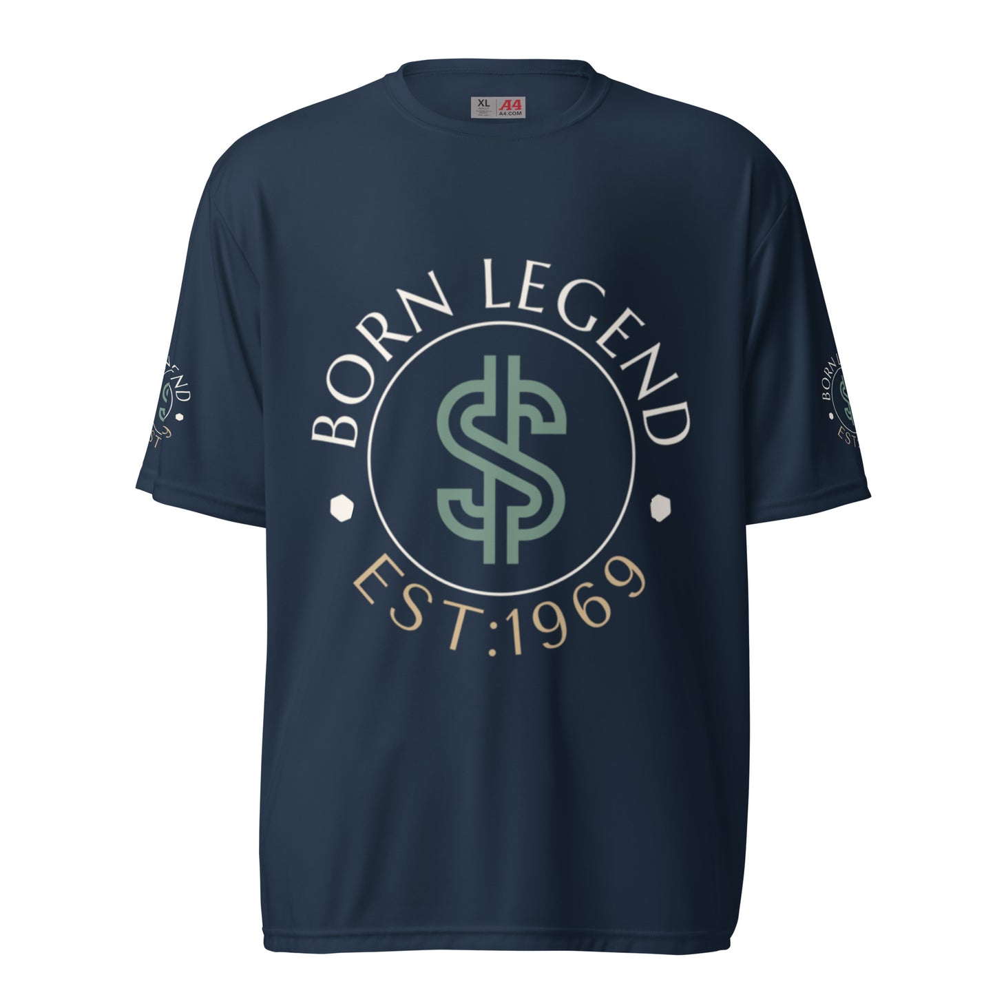 Born Legend Unisex performance crew neck t-shirt