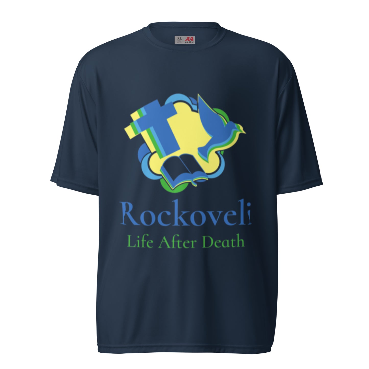 Rockoveli men performance crew neck t-shirt