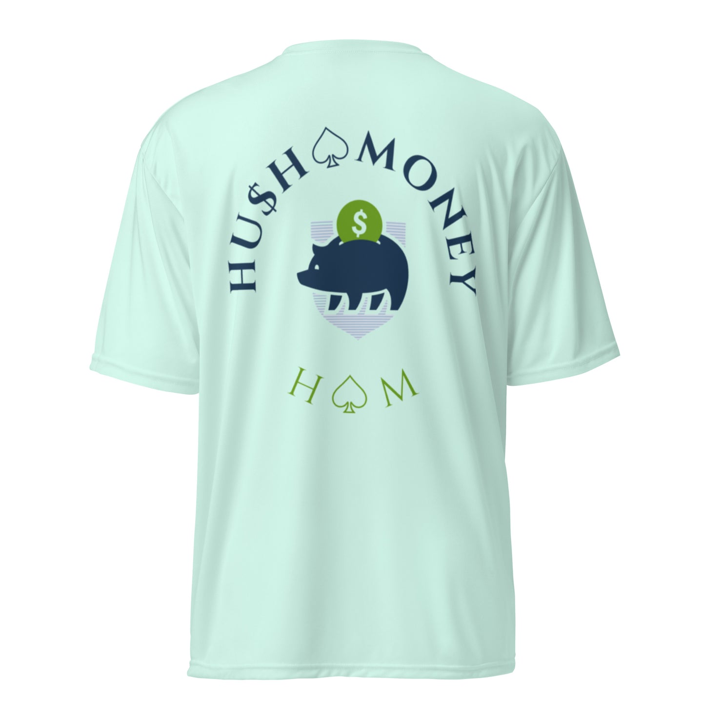 HU$H MONEY Unisex performance crew neck t-shirt