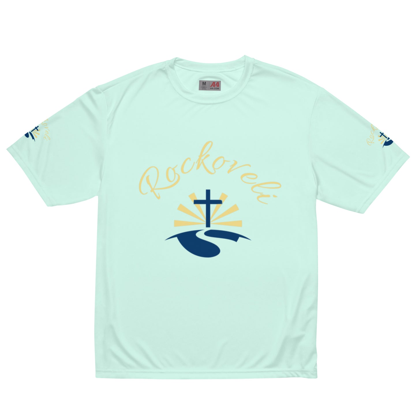 Rockoveli Unisex performance crew neck t-shirt