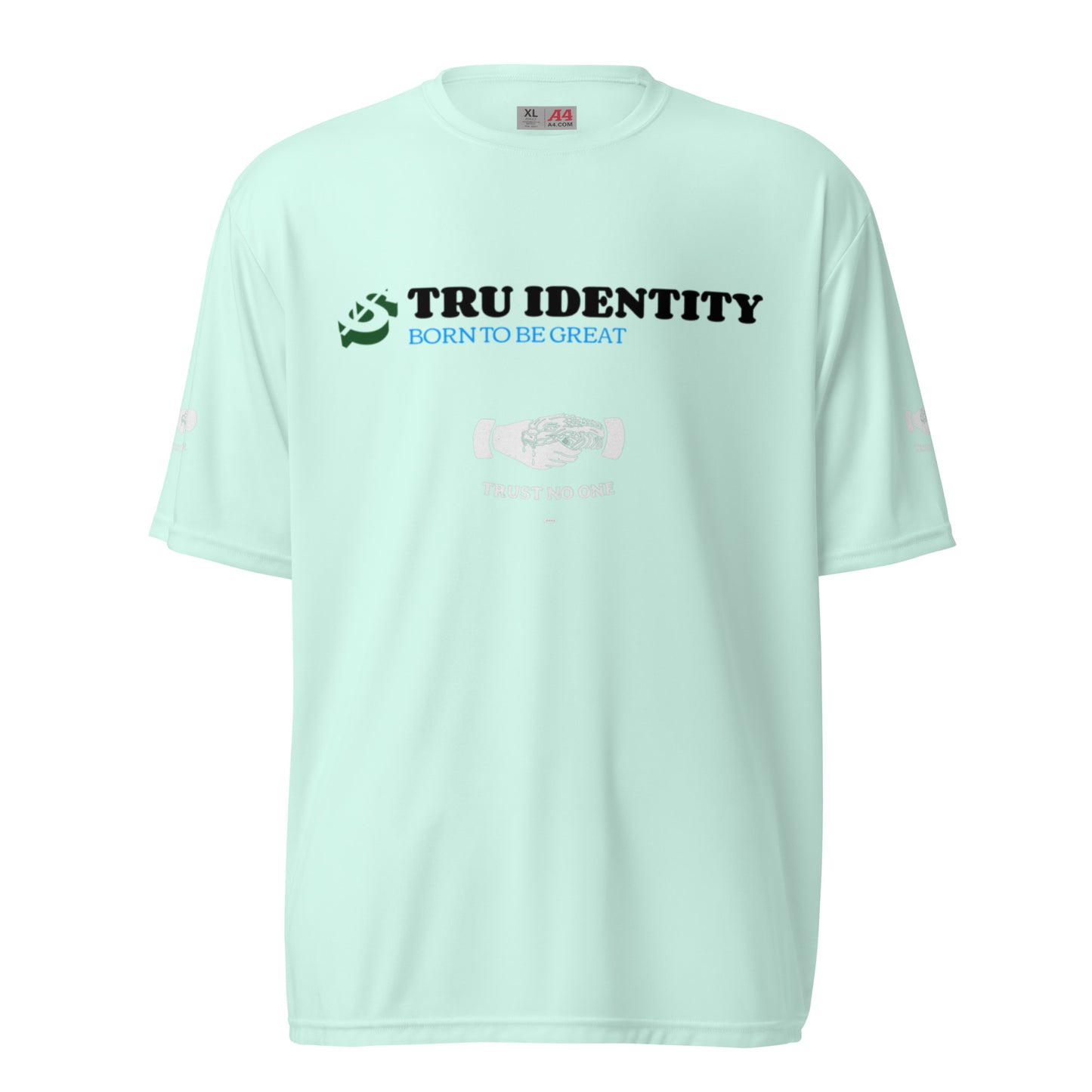 Trust No One Unisex performance crew neck t-shirt