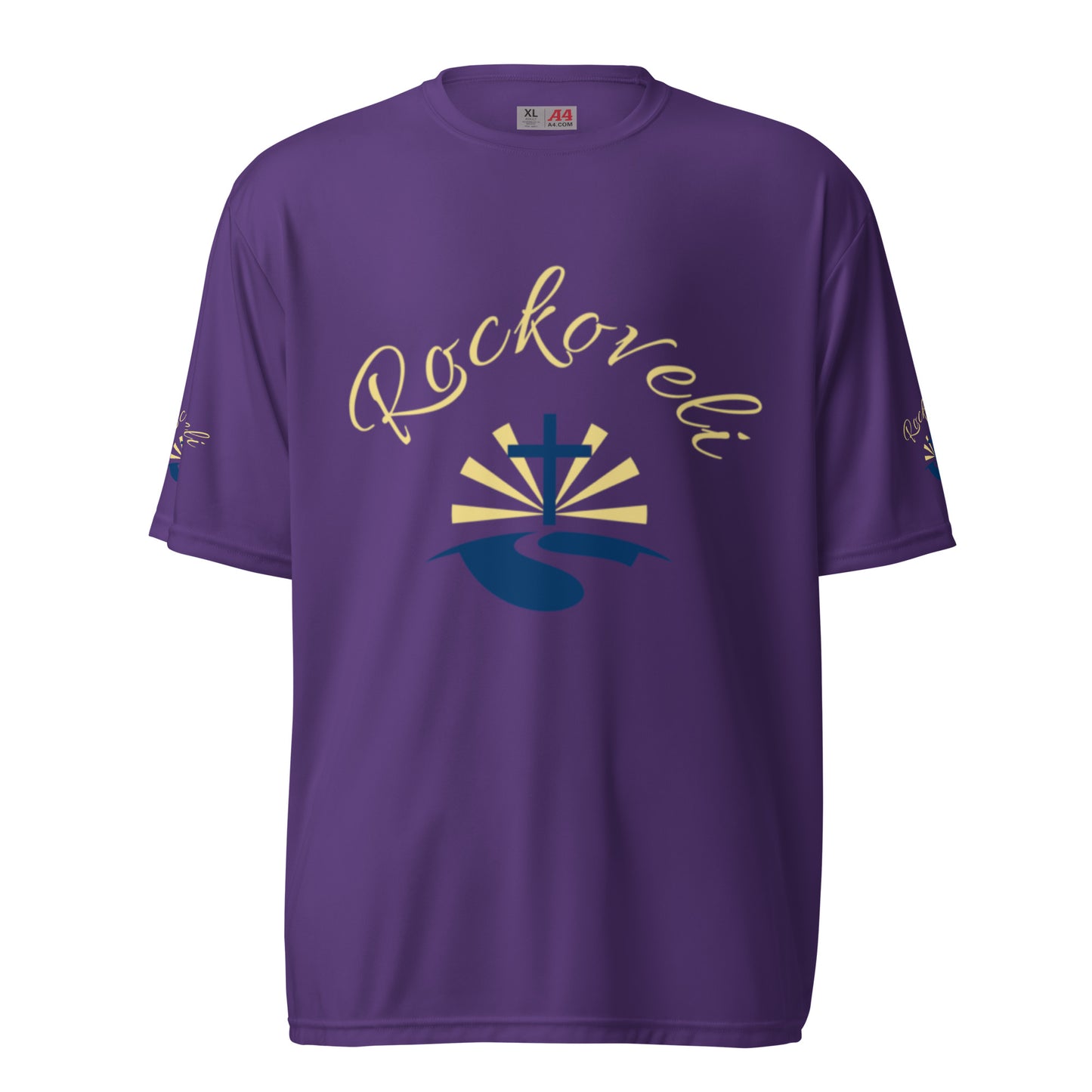 Rockoveli Unisex performance crew neck t-shirt