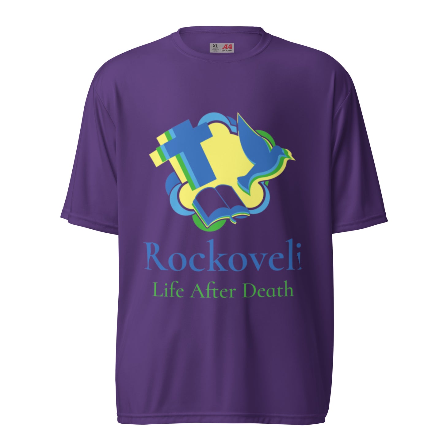 Rockoveli Men performance crew neck t-shirt