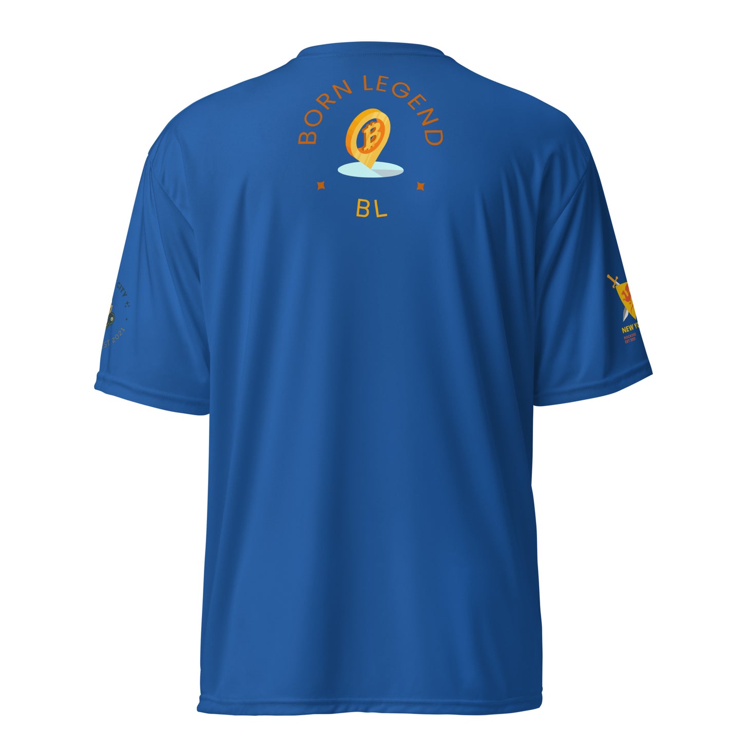 Born Legend Men performance crew neck t-shirt