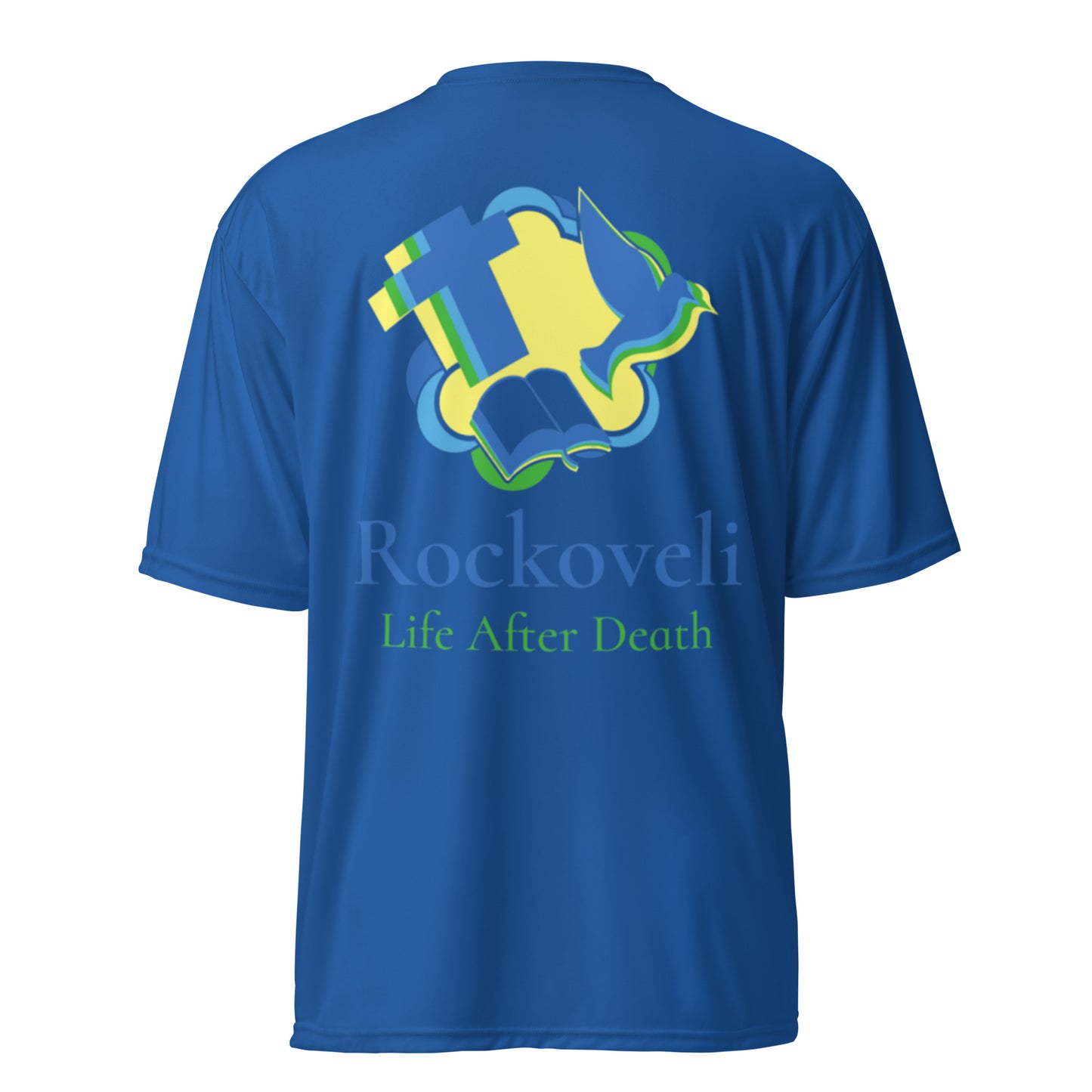 Rockoveli men performance crew neck t-shirt