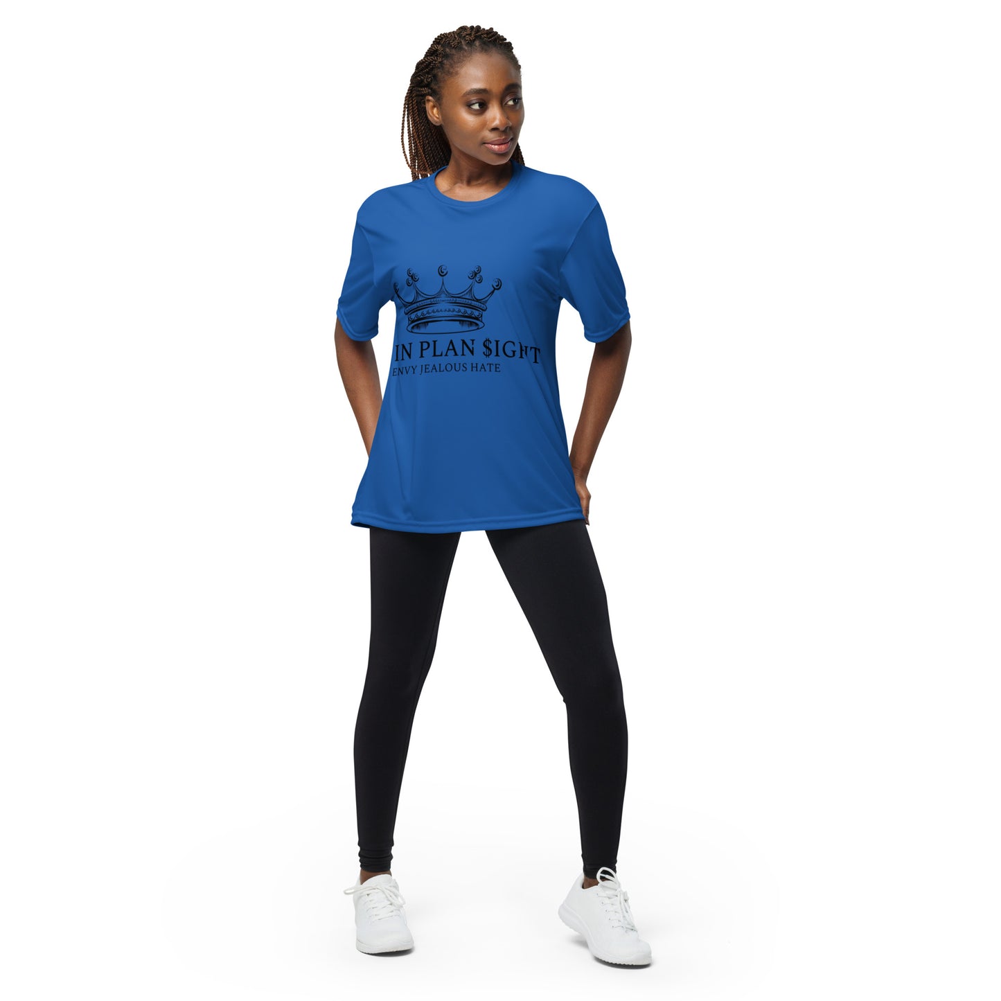 Unisex performance crew neck t-shirt