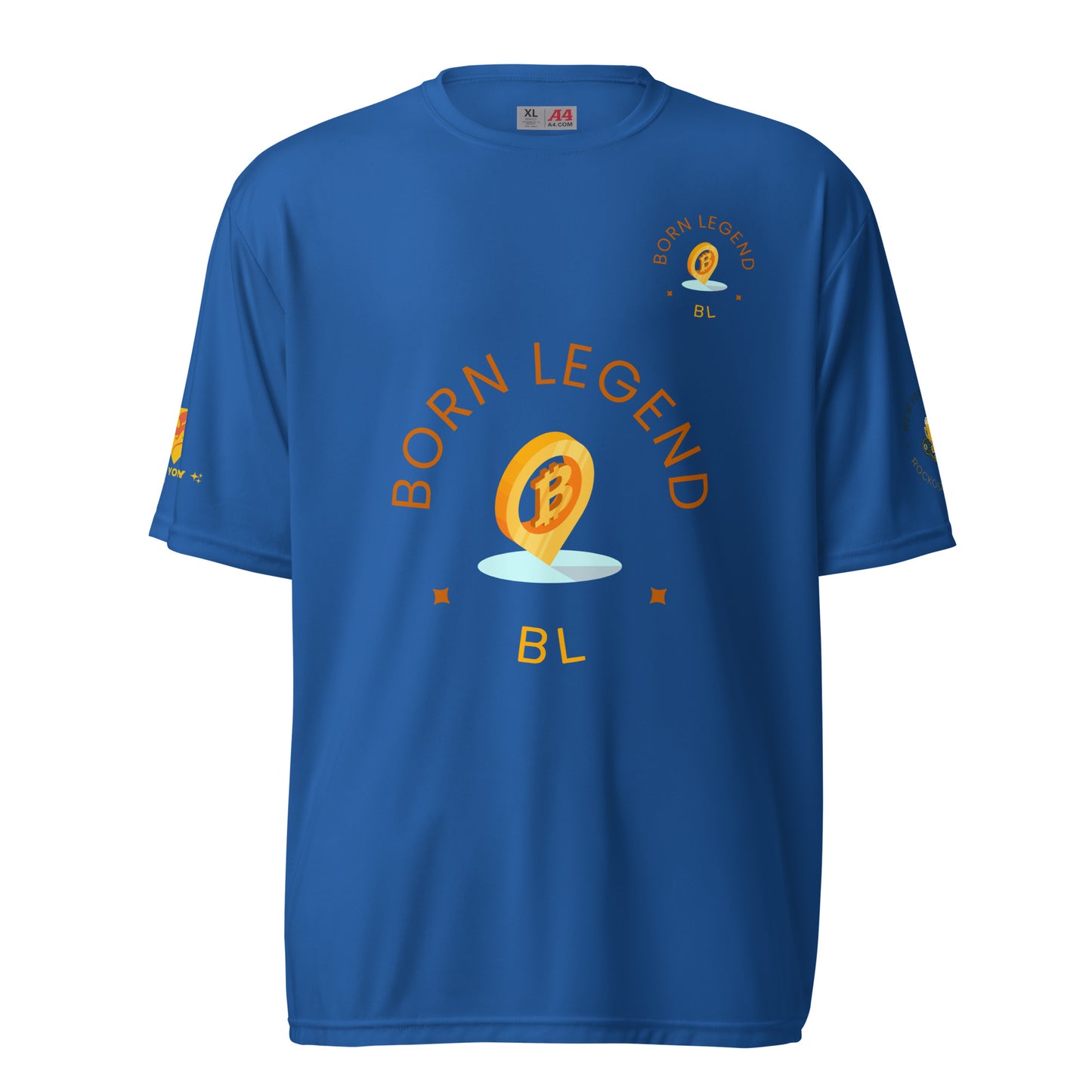 Born Legend Men performance crew neck t-shirt