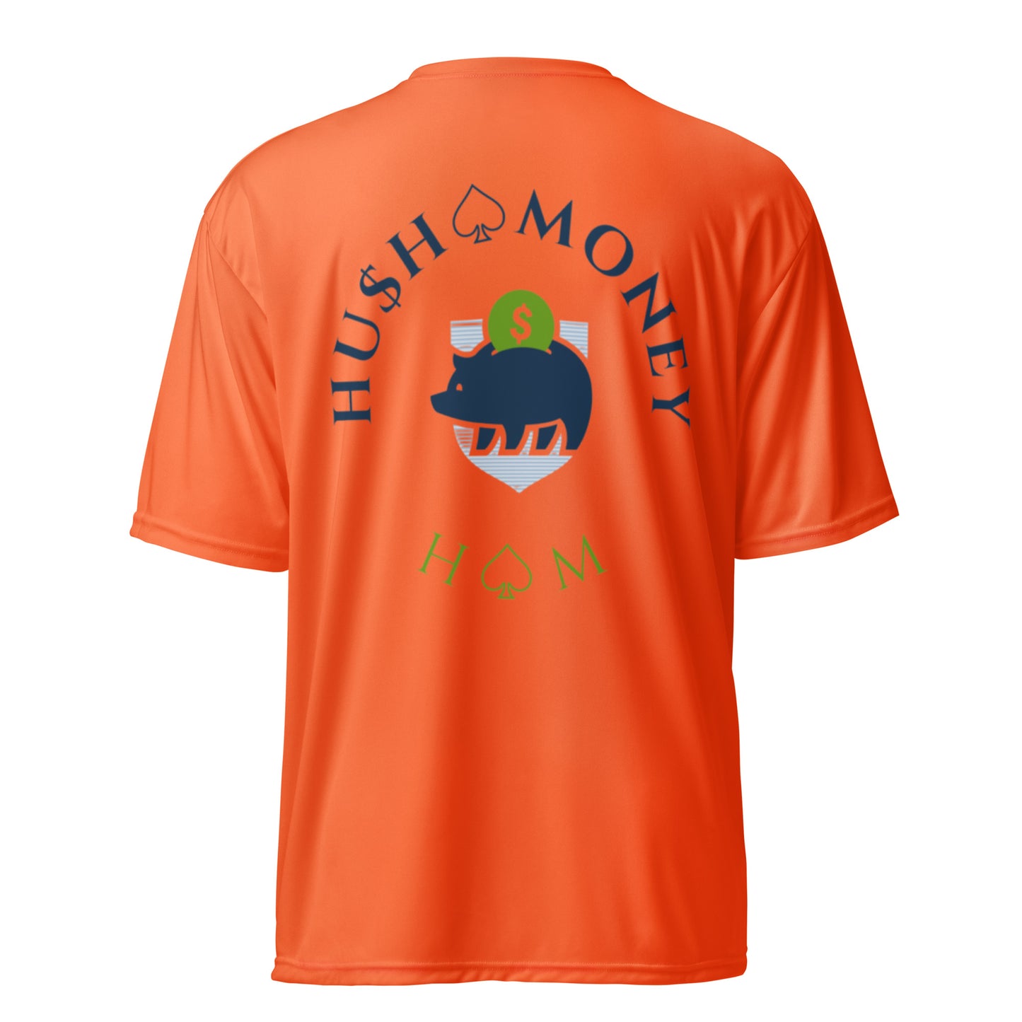 HU$H MONEY Unisex performance crew neck t-shirt