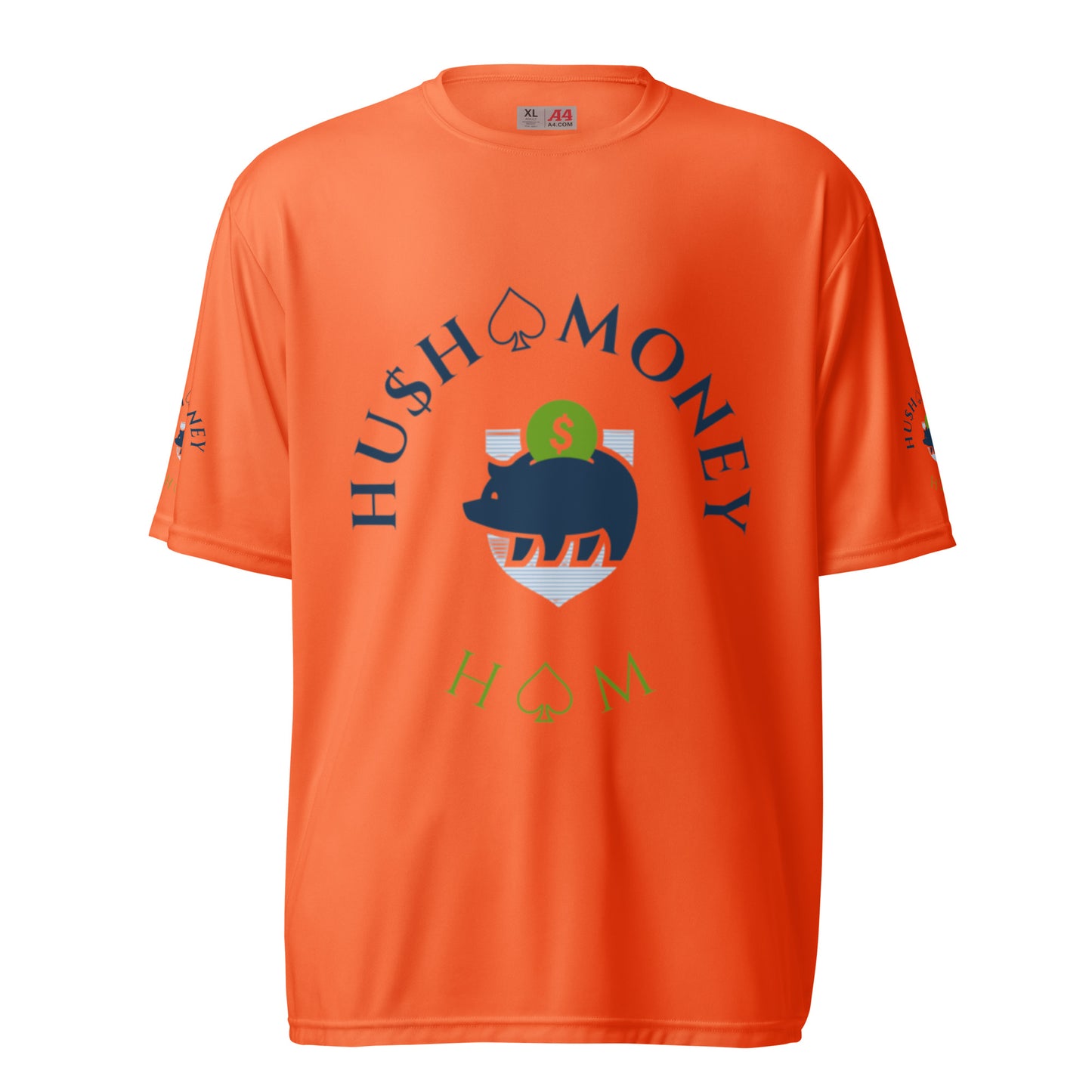 Hush Money Unisex performance crew neck t-shirt