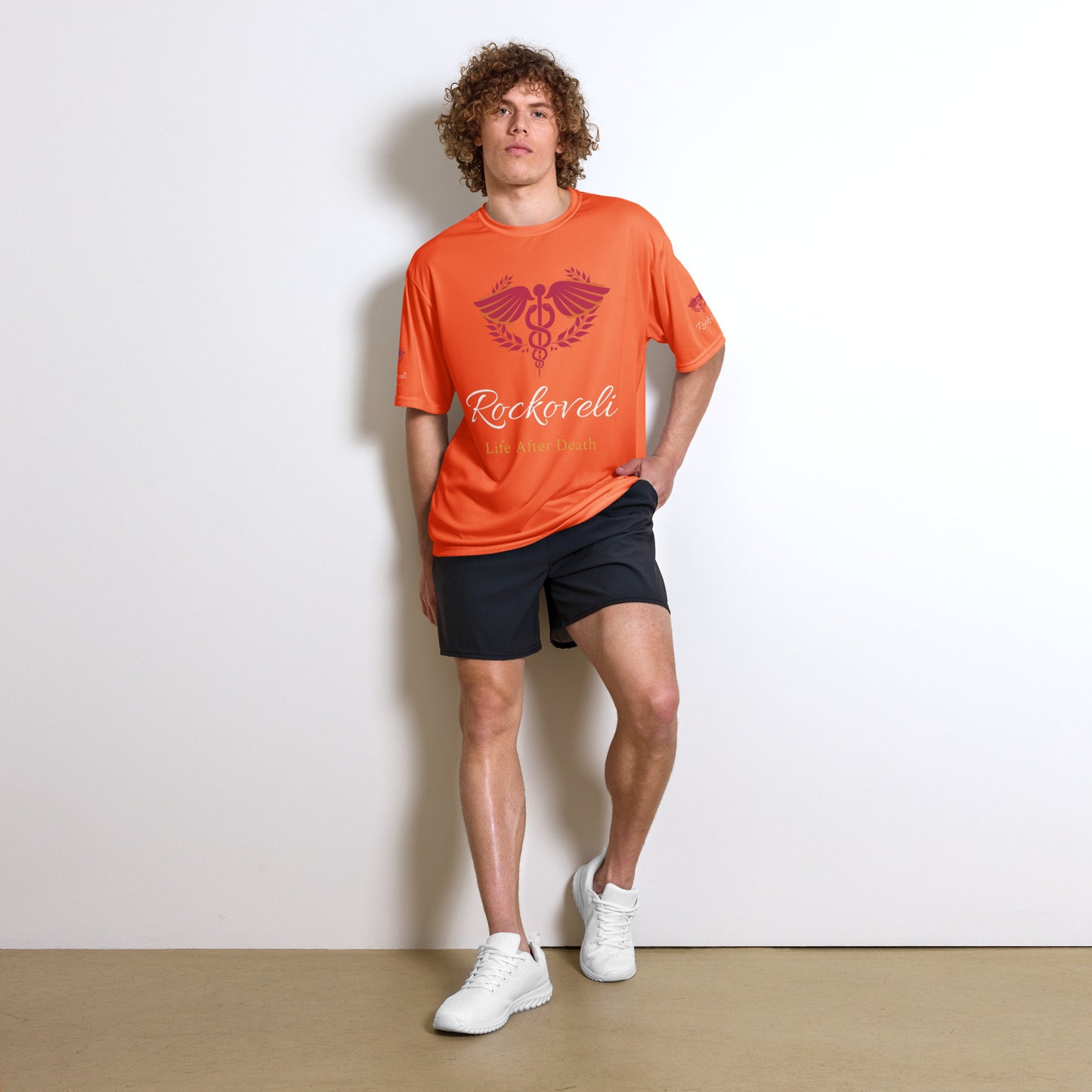 Rockoveli Unisex performance crew neck t-shirt