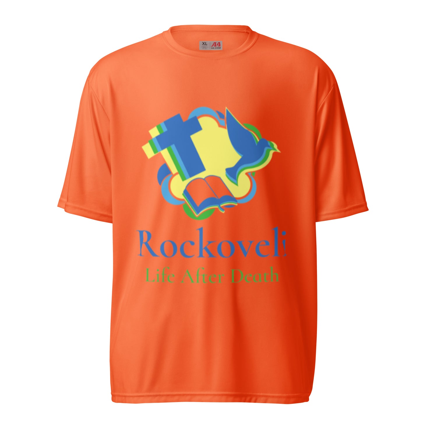 Rockoveli men performance crew neck t-shirt