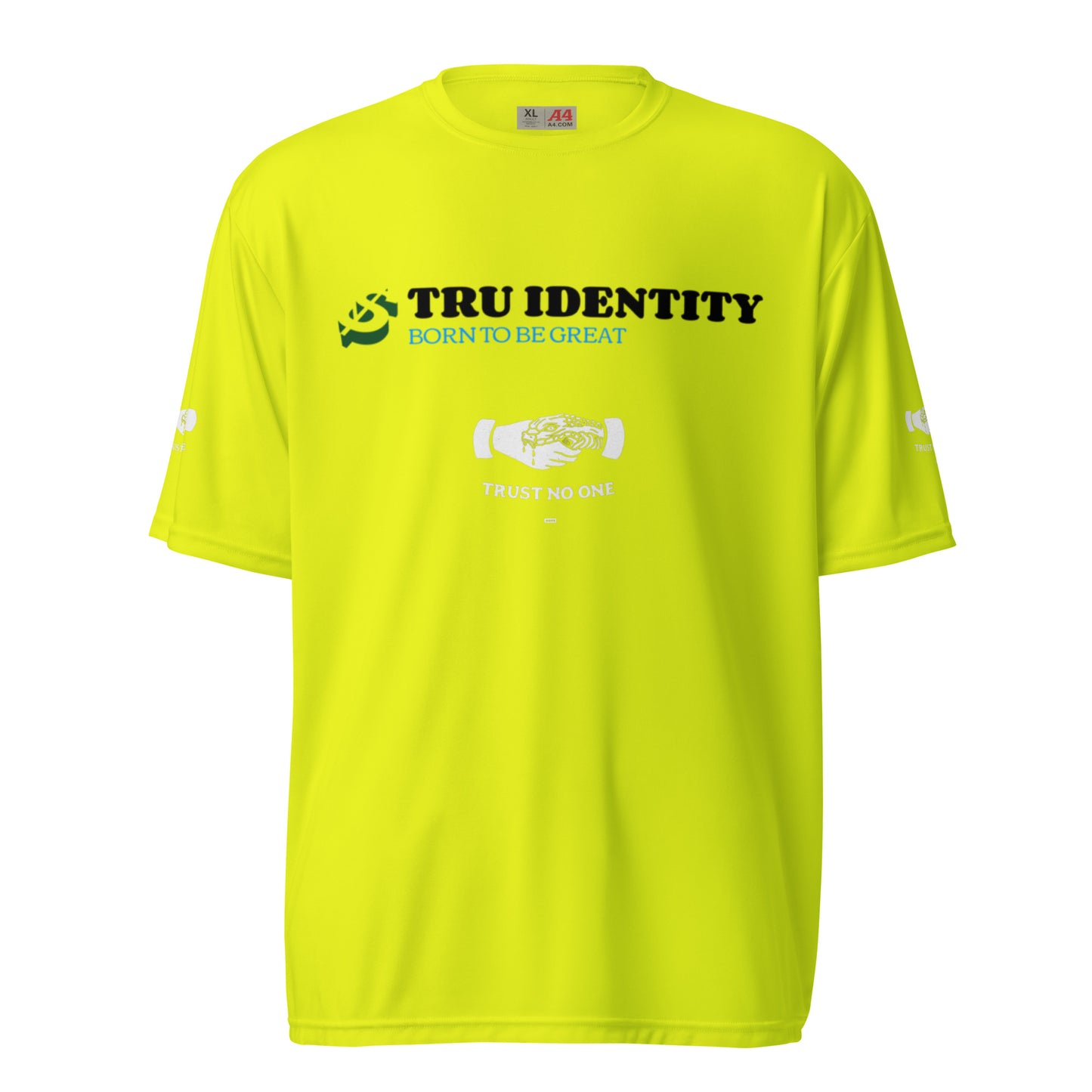 Trust No One Unisex performance crew neck t-shirt