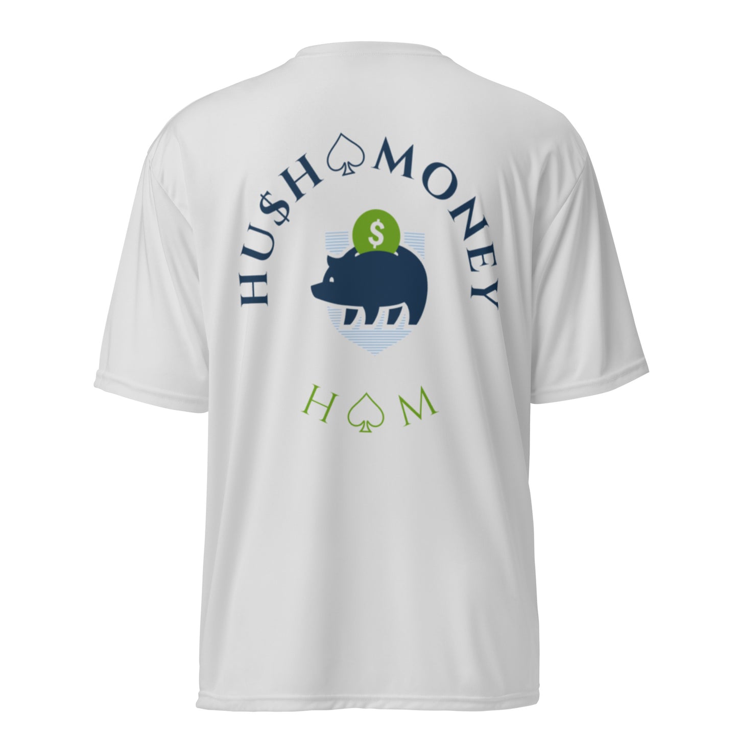 HU$H MONEY Unisex performance crew neck t-shirt