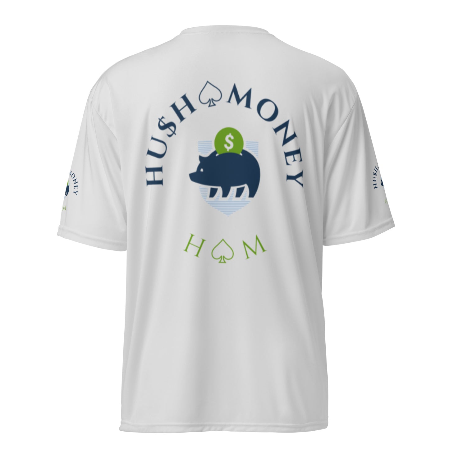 Hush Money Unisex performance crew neck t-shirt