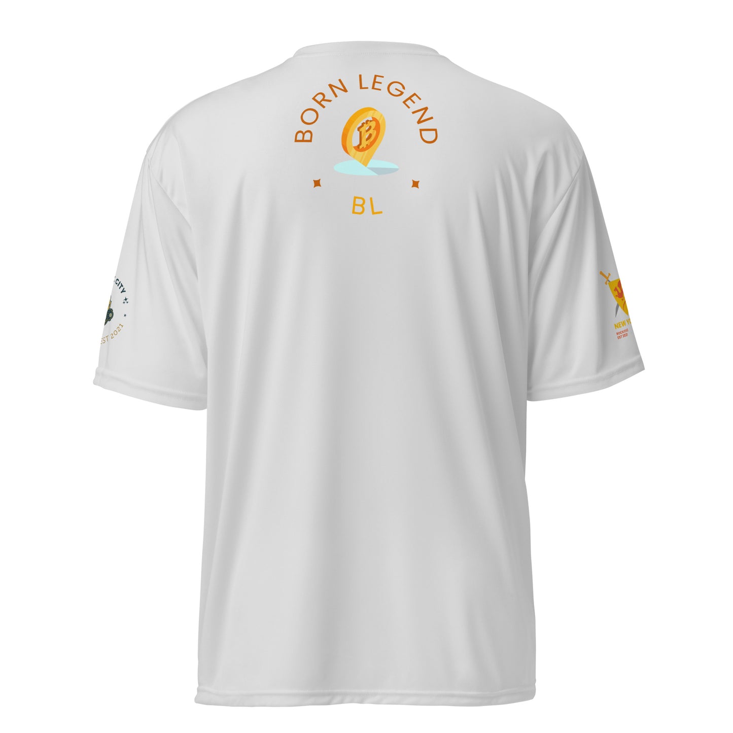 Born Legend Men performance crew neck t-shirt