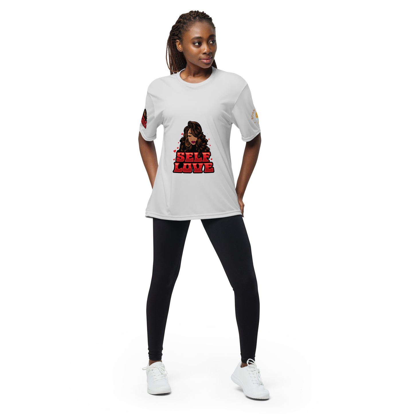 Born Legend Women performance crew neck t-shirt