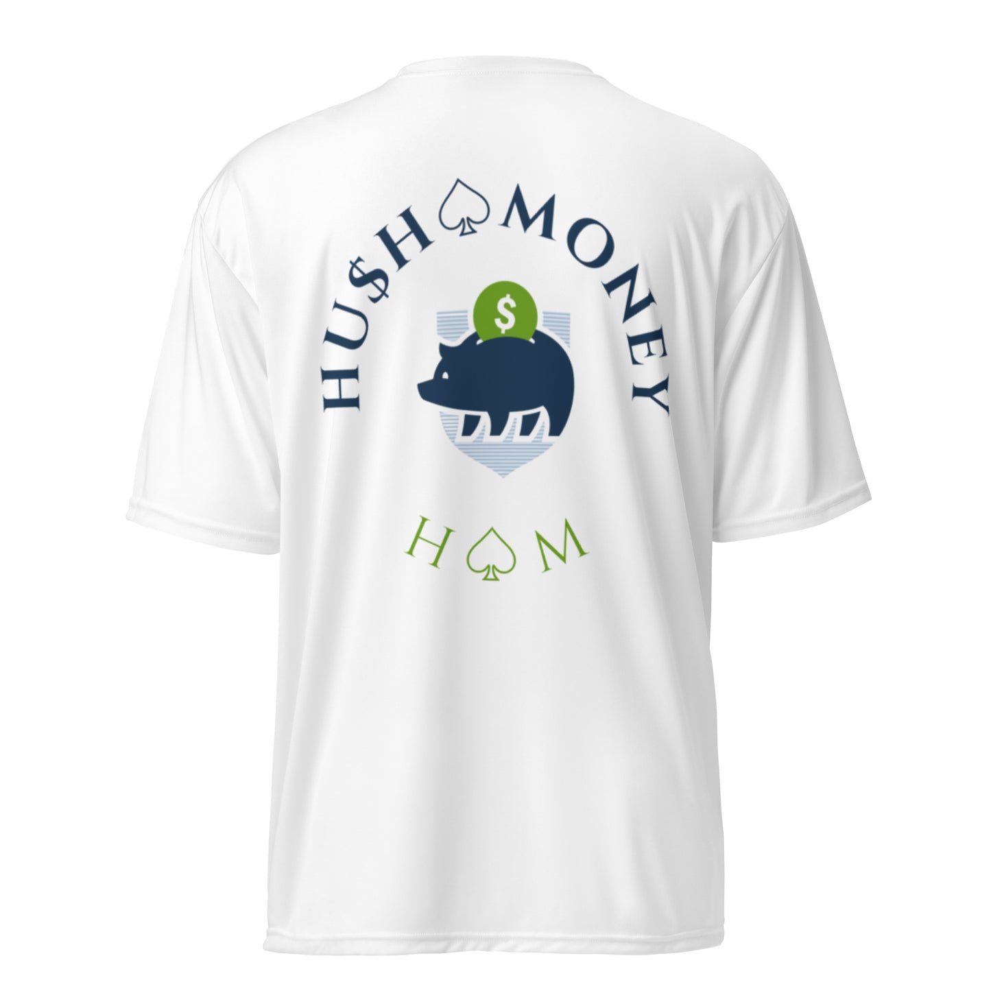 HU$H MONEY Unisex performance crew neck t-shirt