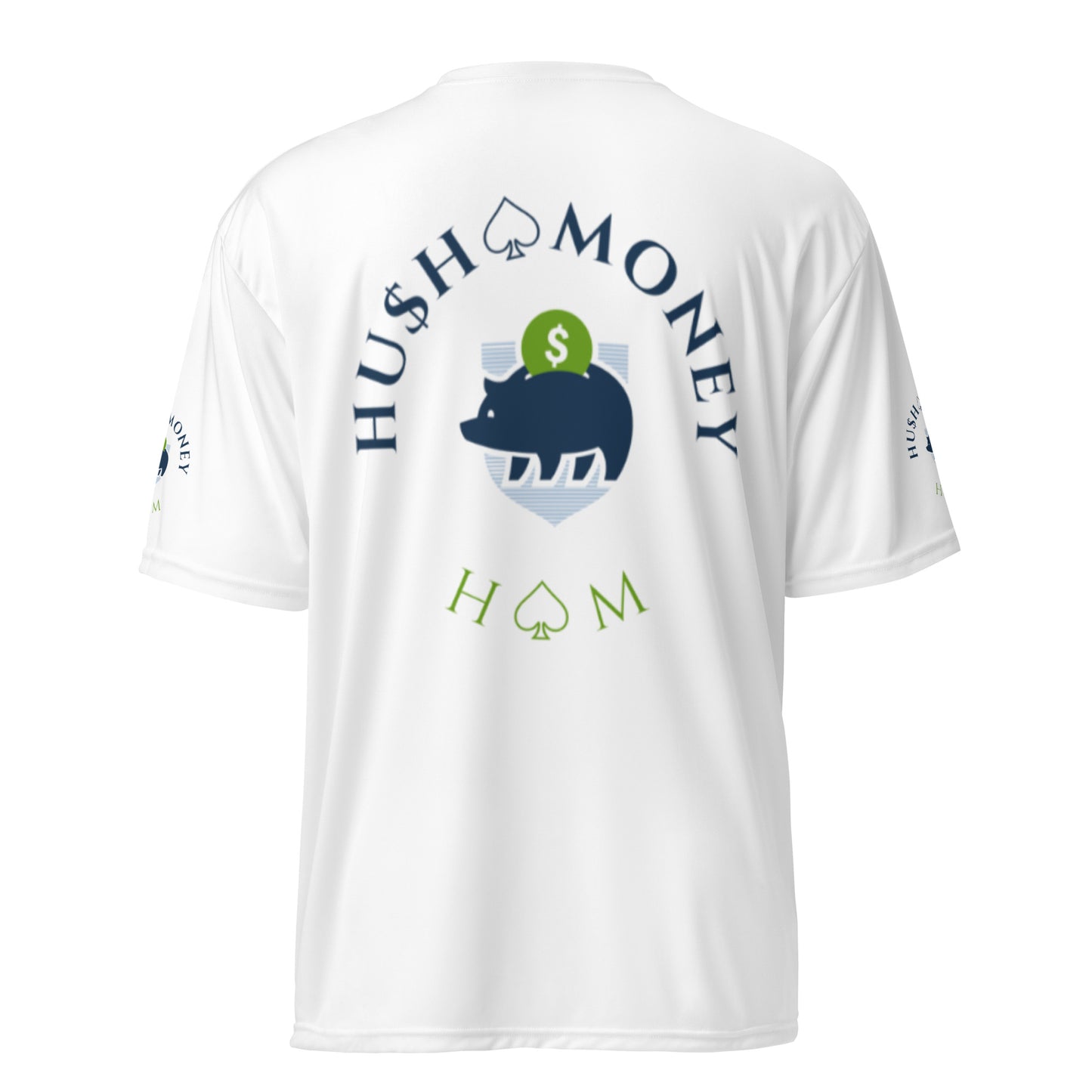 Hush Money Unisex performance crew neck t-shirt