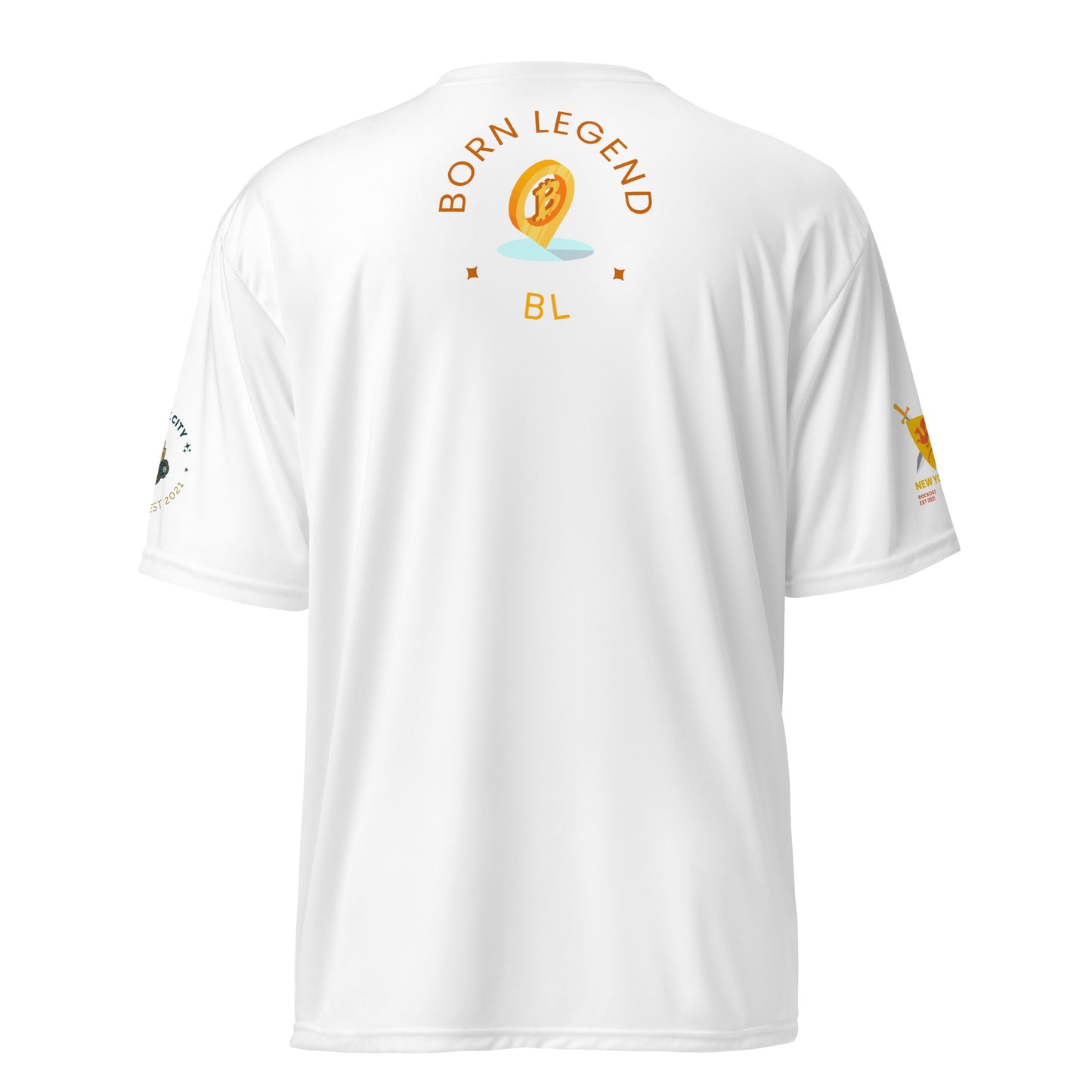 Born Legend Men performance crew neck t-shirt