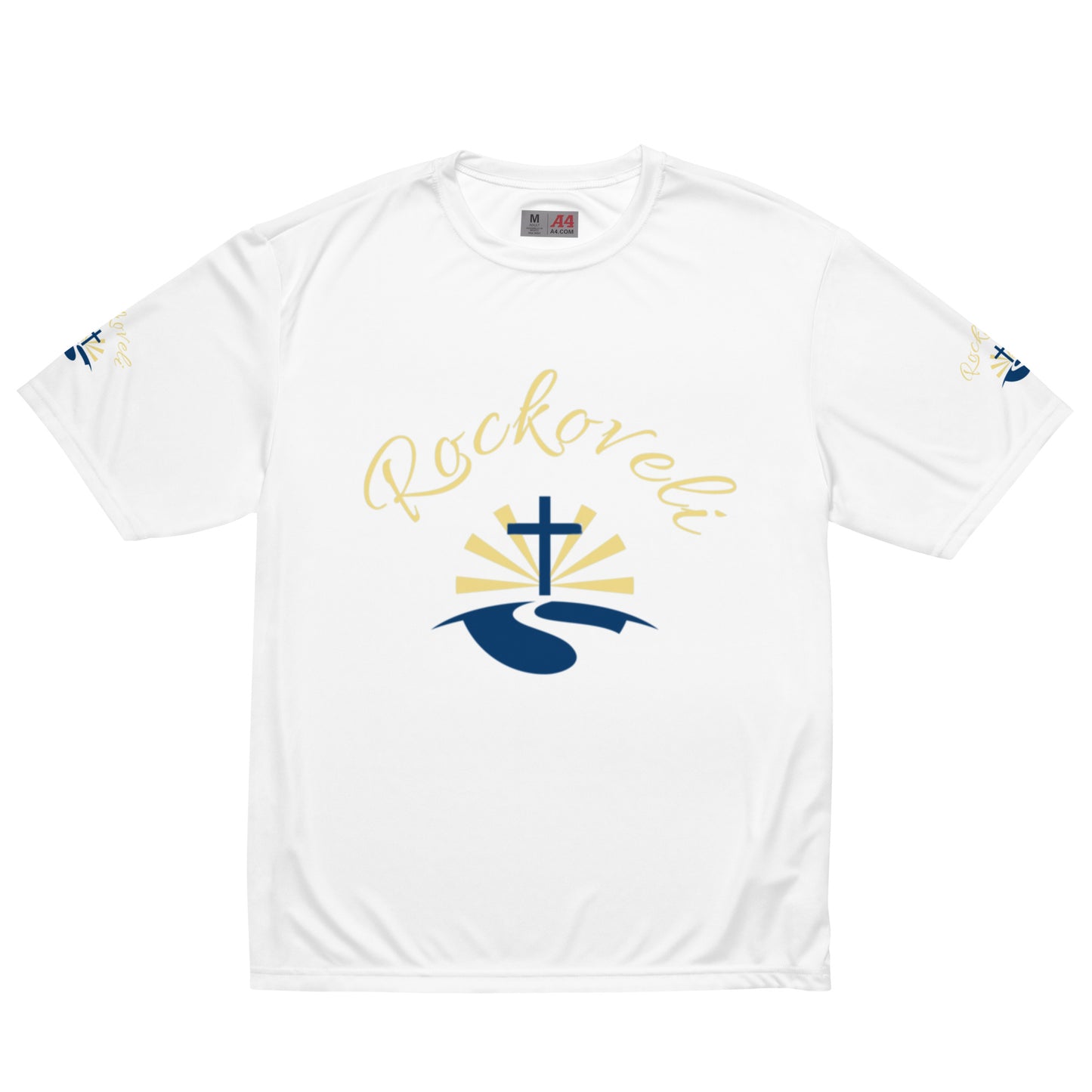 Rockoveli Unisex performance crew neck t-shirt