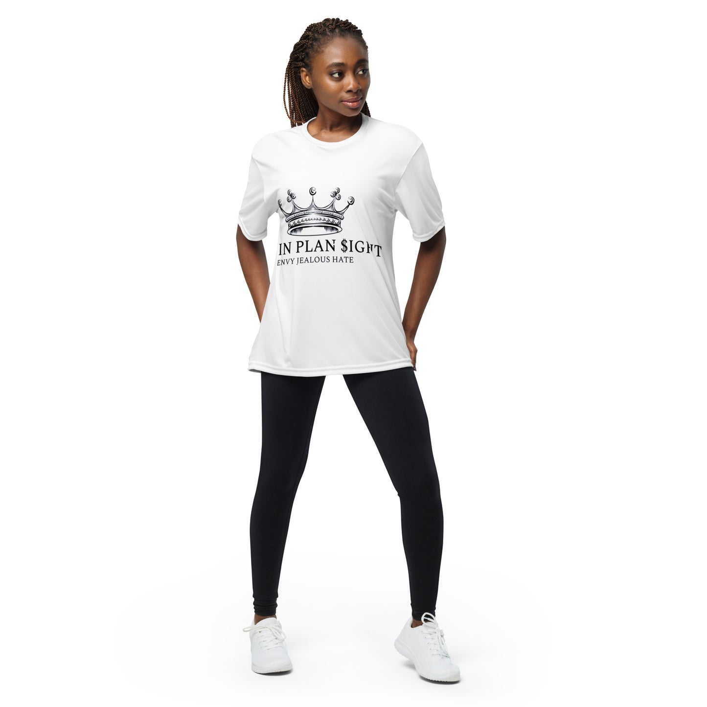 Unisex performance crew neck t-shirt