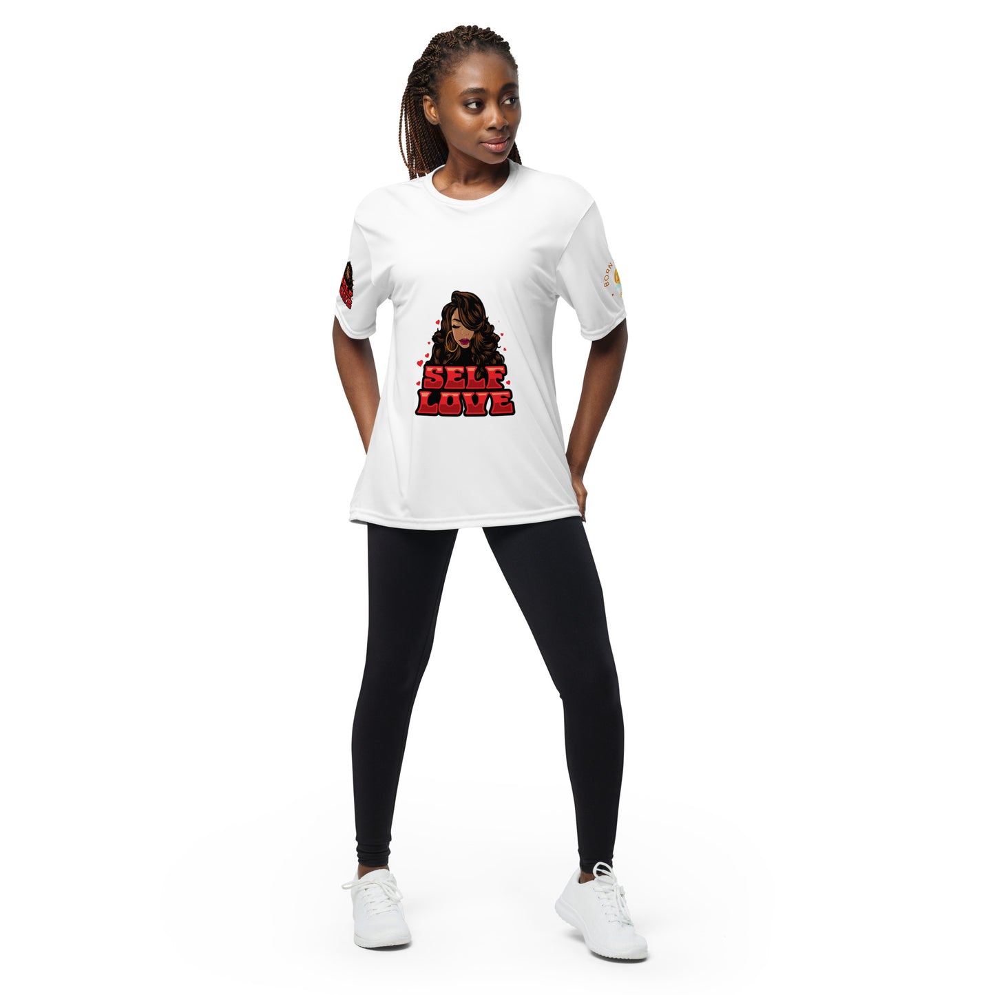 Born Legend Women performance crew neck t-shirt