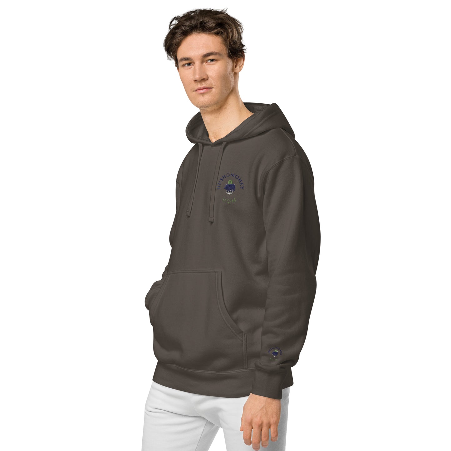 Hush Money Unisex pigment-dyed hoodie