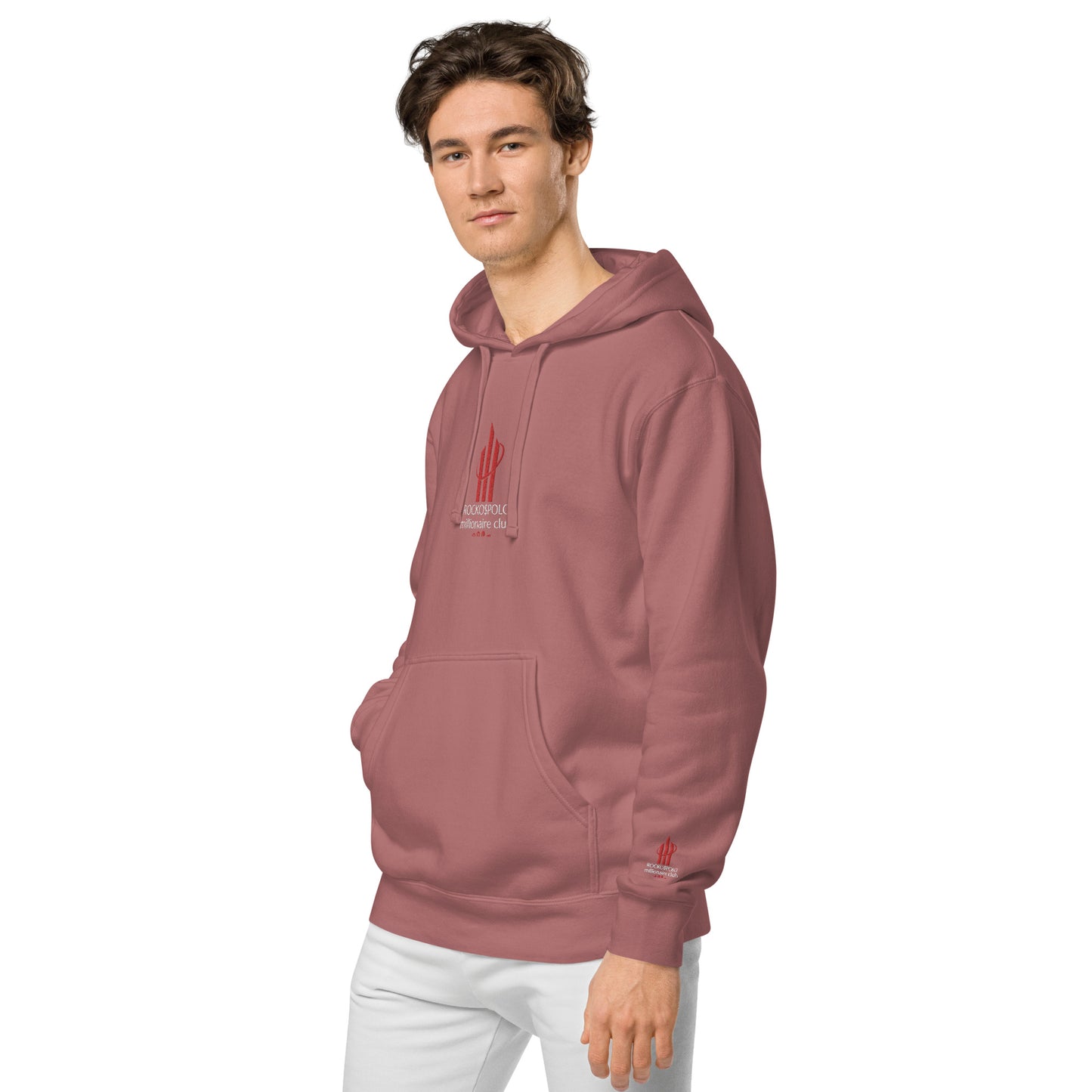 Rocko/Polo Unisex pigment-dyed hoodie